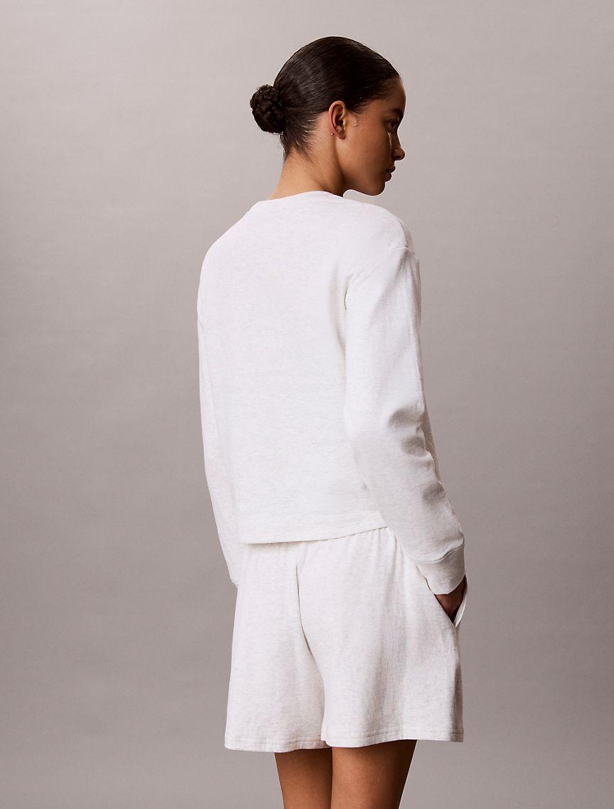 Icon Cotton Terry Sleep Shorts Product Image