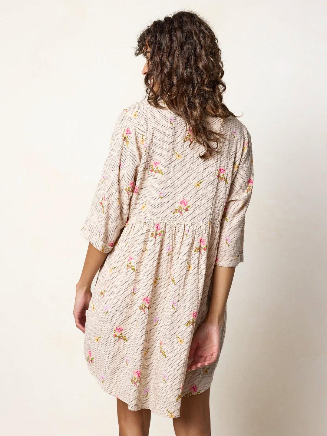 Stella V-Neck Mini Dress Product Image