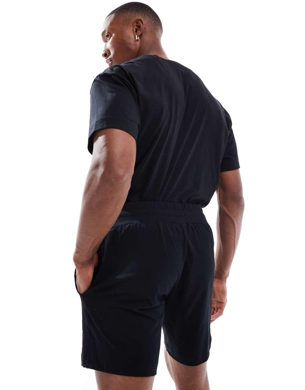 HUGO Bodywear laze shorts in black - part of a set Product Image