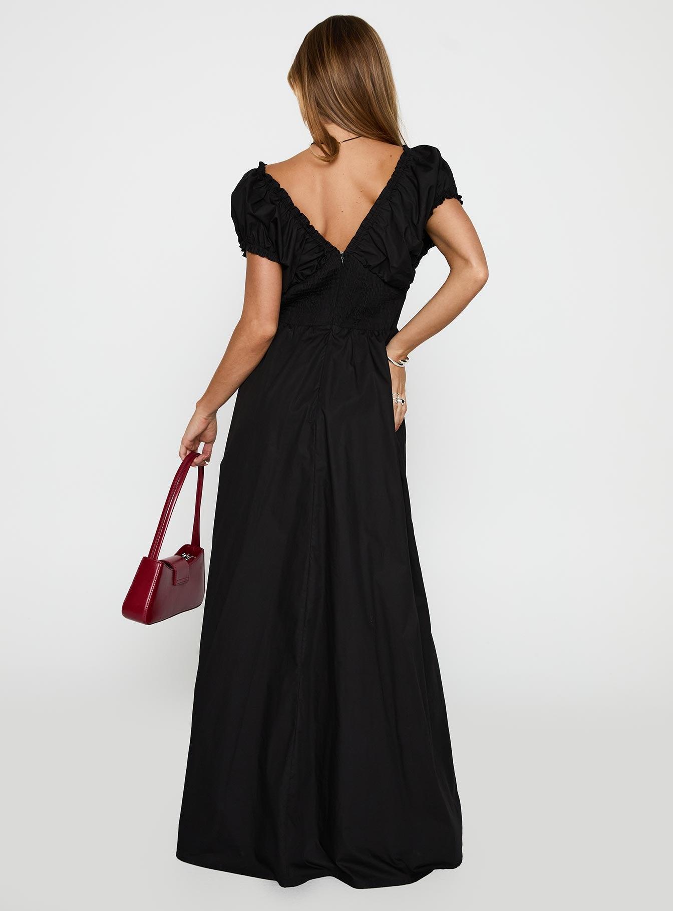 Breeanna Maxi Dress Black Product Image