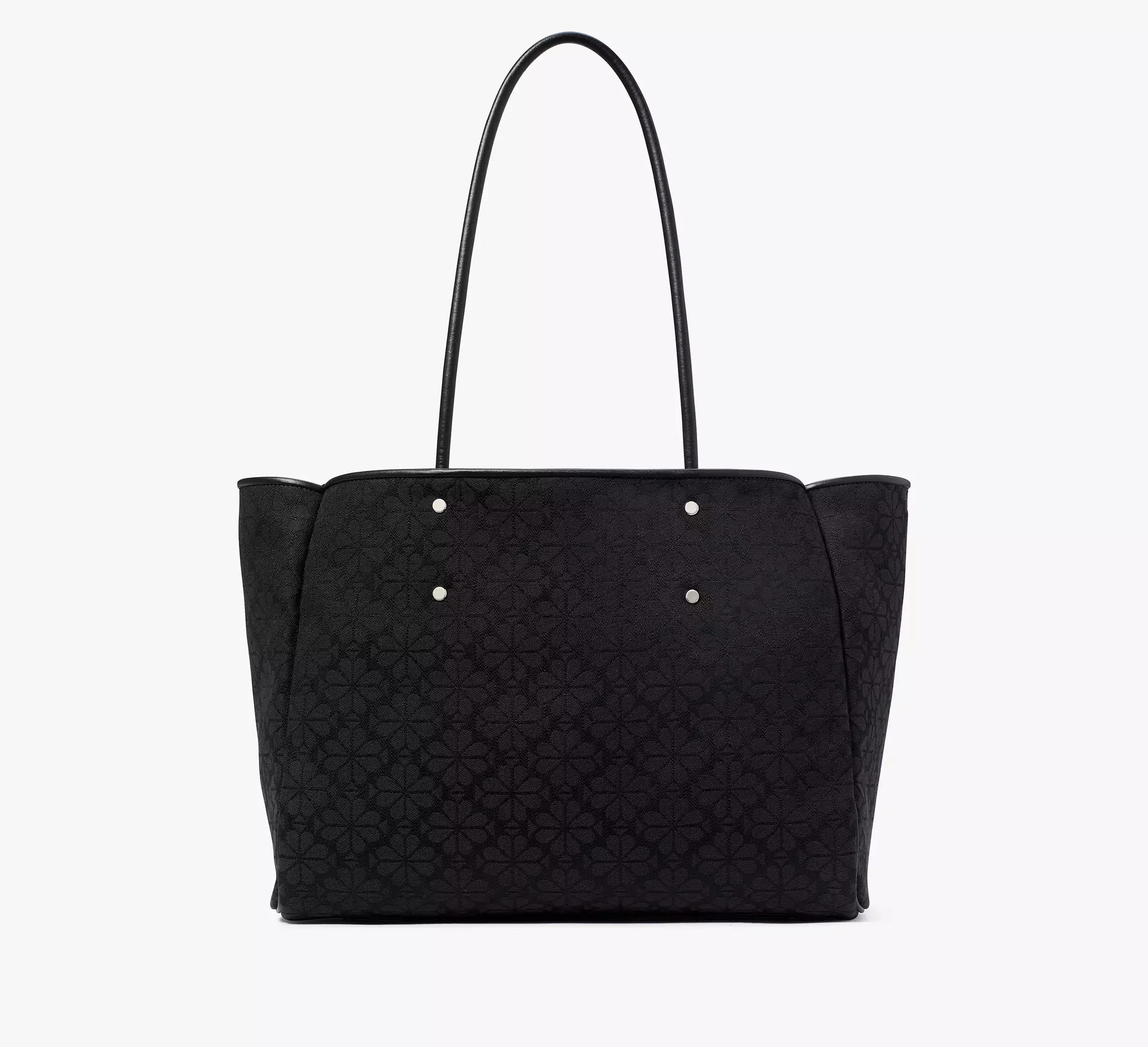 Spade Flower Jacquard Large Everything Tote Product Image