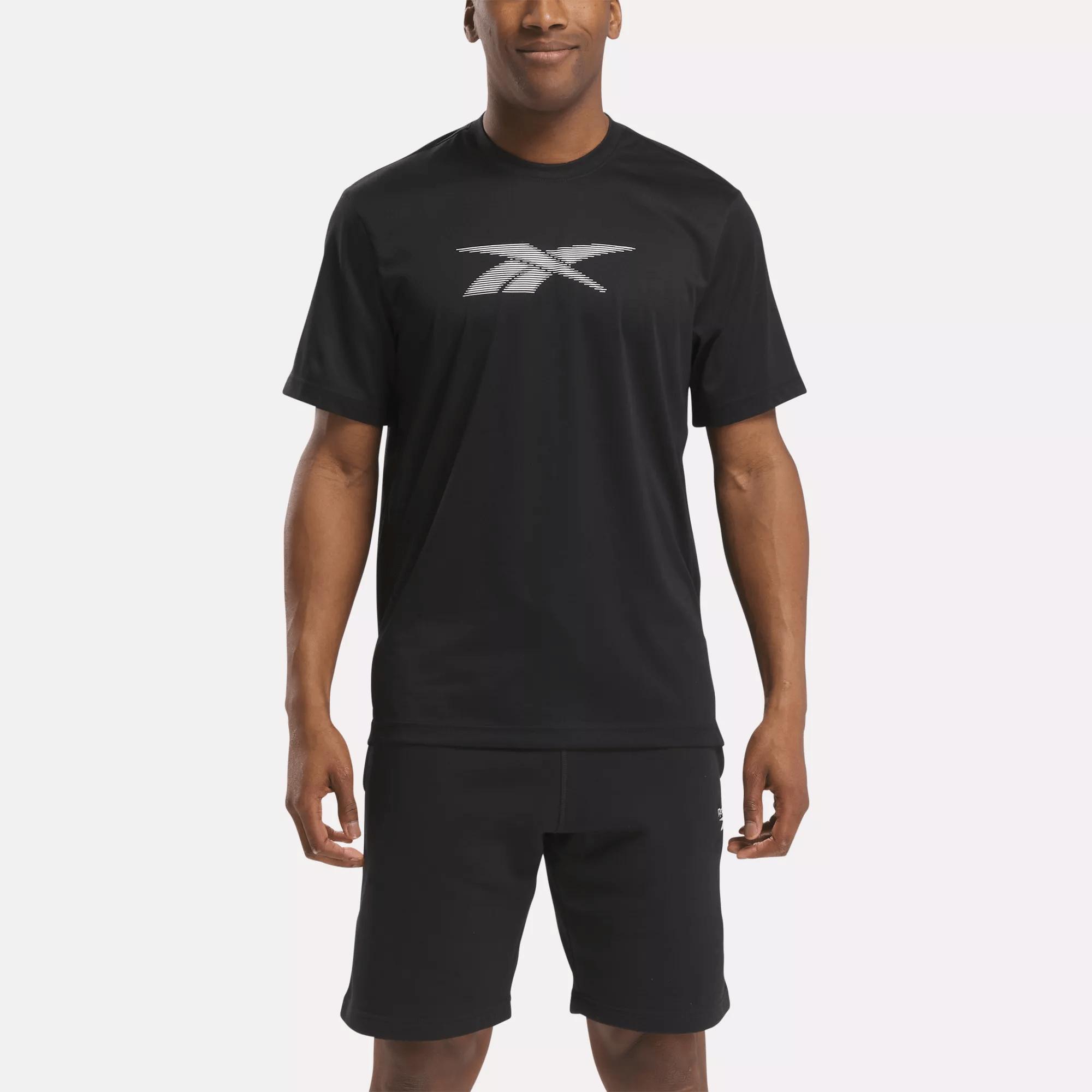 Men's Front Vector Performance T-Shirt Male Product Image
