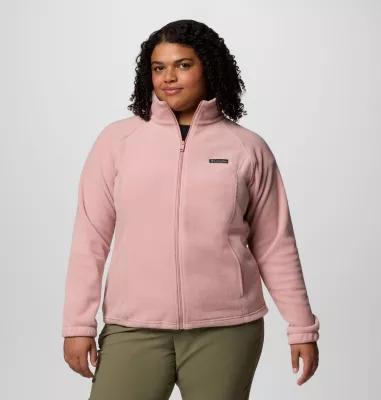 Columbia Womens Benton Springs Full Zip Fleece Jacket - Plus Size- Product Image