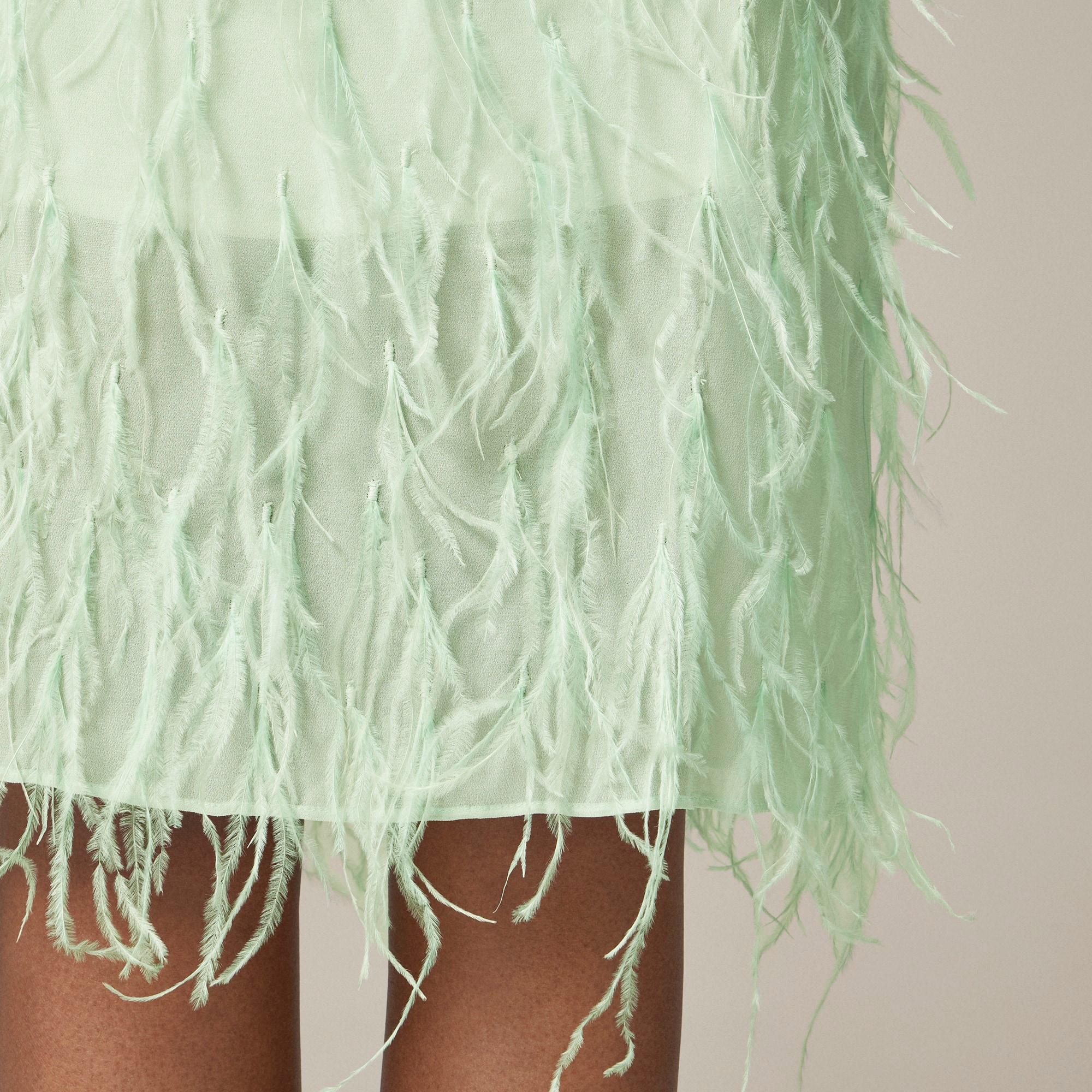 Collection feather pencil skirt Product Image