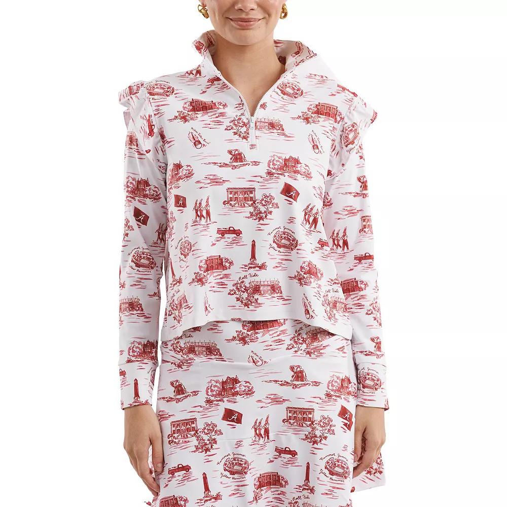 Womens Smith & Quinn /Crimson Alabama Crimson Tide Tailgate Collection Grayson Top Product Image