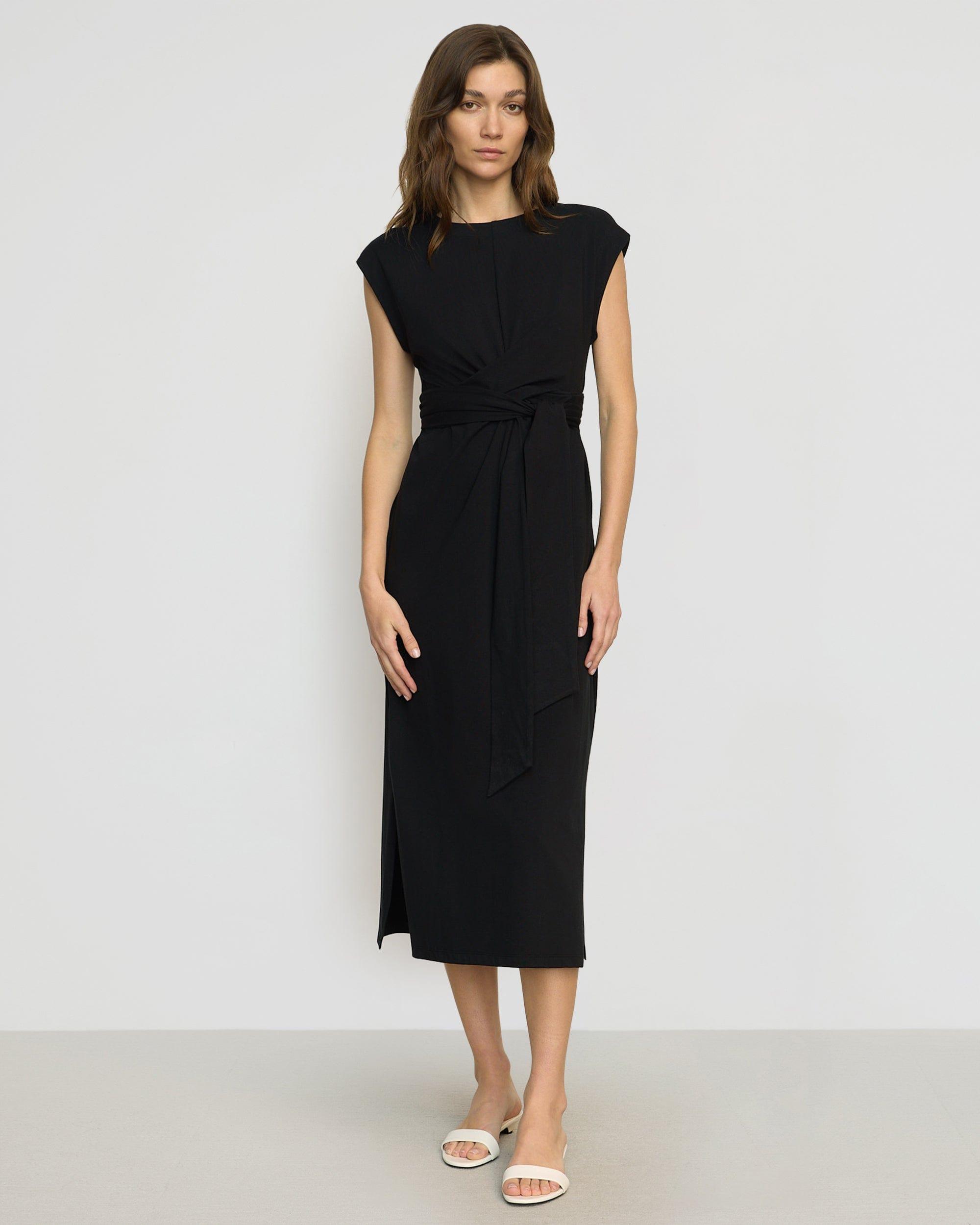 Fei Tie-Front Organic Cotton Dress Product Image