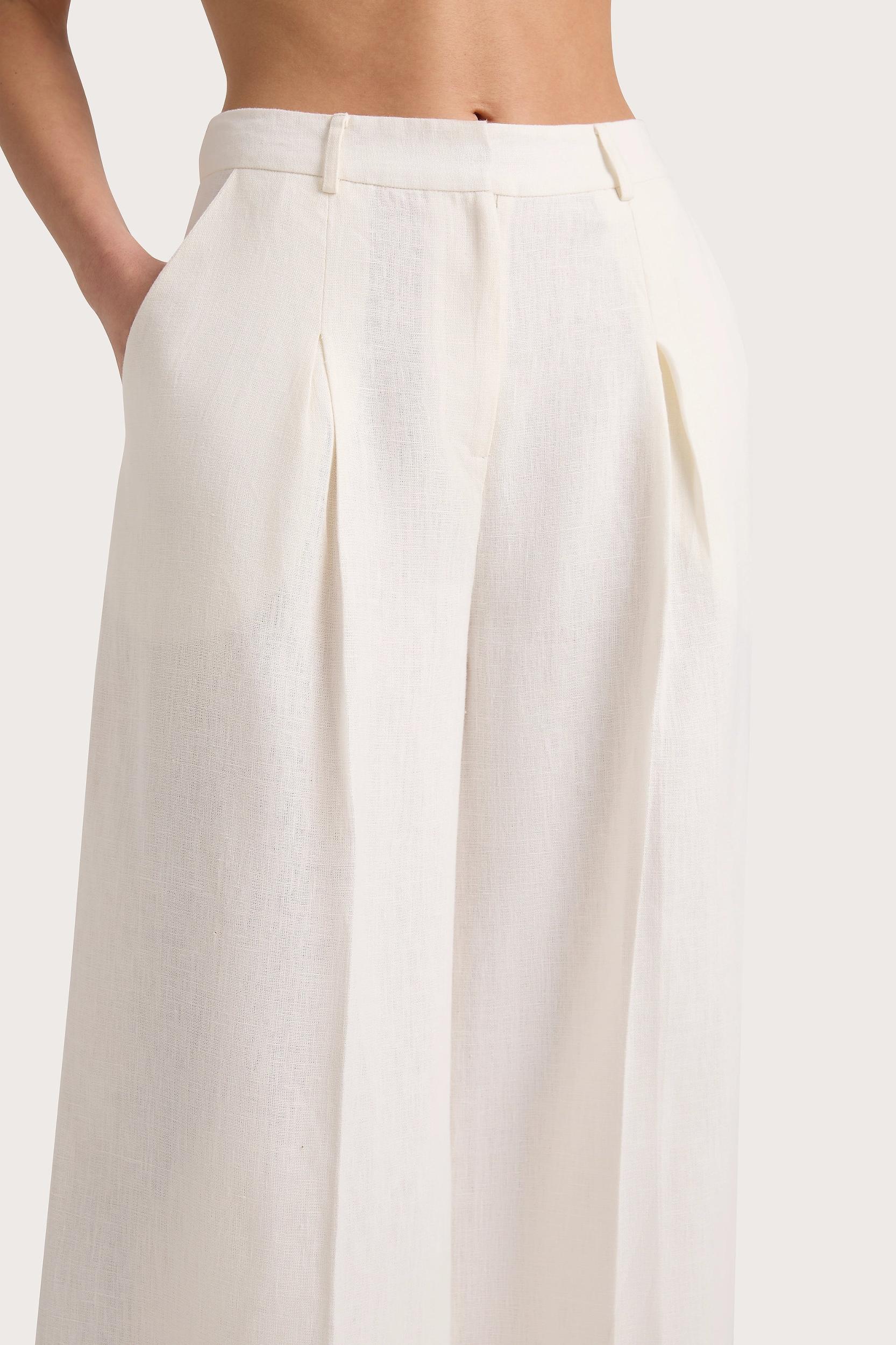 Clove Trouser White - Final Sale Product Image