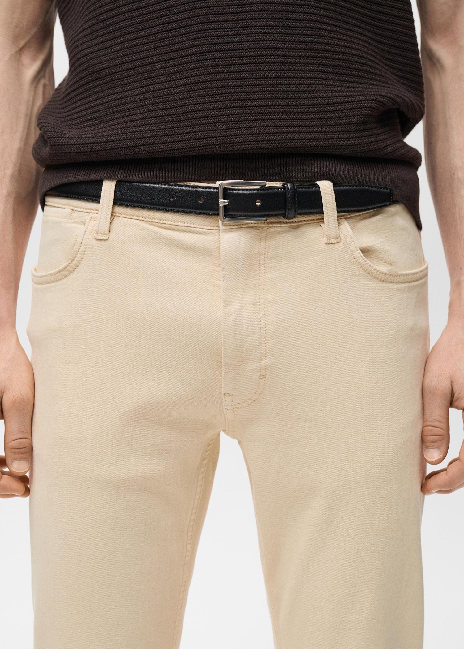 Slim fit Ultra Soft Touch Patrick jeans - Men | MANGO USA Product Image