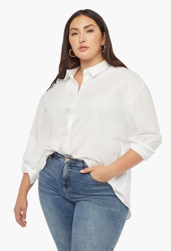 JustFab Margaux Platform Loafer Pump Womens Black/ White Size 8.5 Product Image