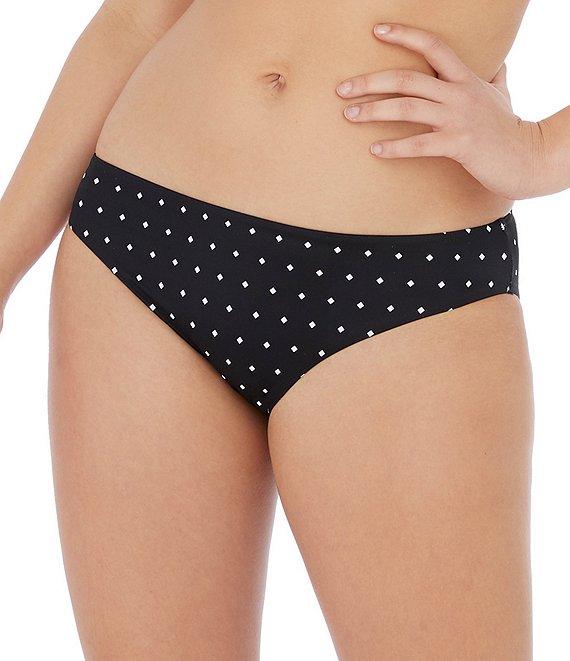 Freya Jewel Cove Dotted Print Moderate Coverage Bikini Hipster Swim Bottom Product Image