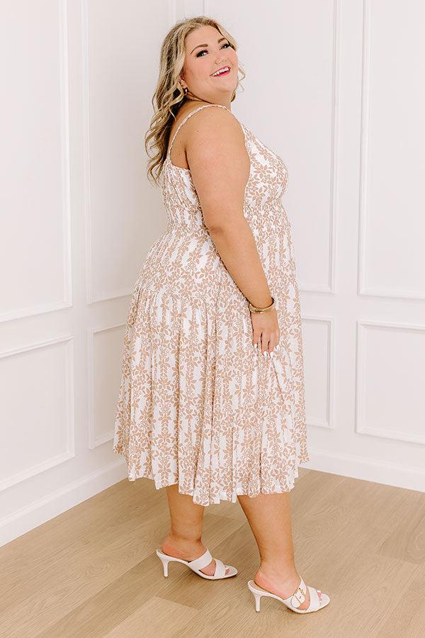 Sunkissed Silhouettes Floral Midi Curves Product Image