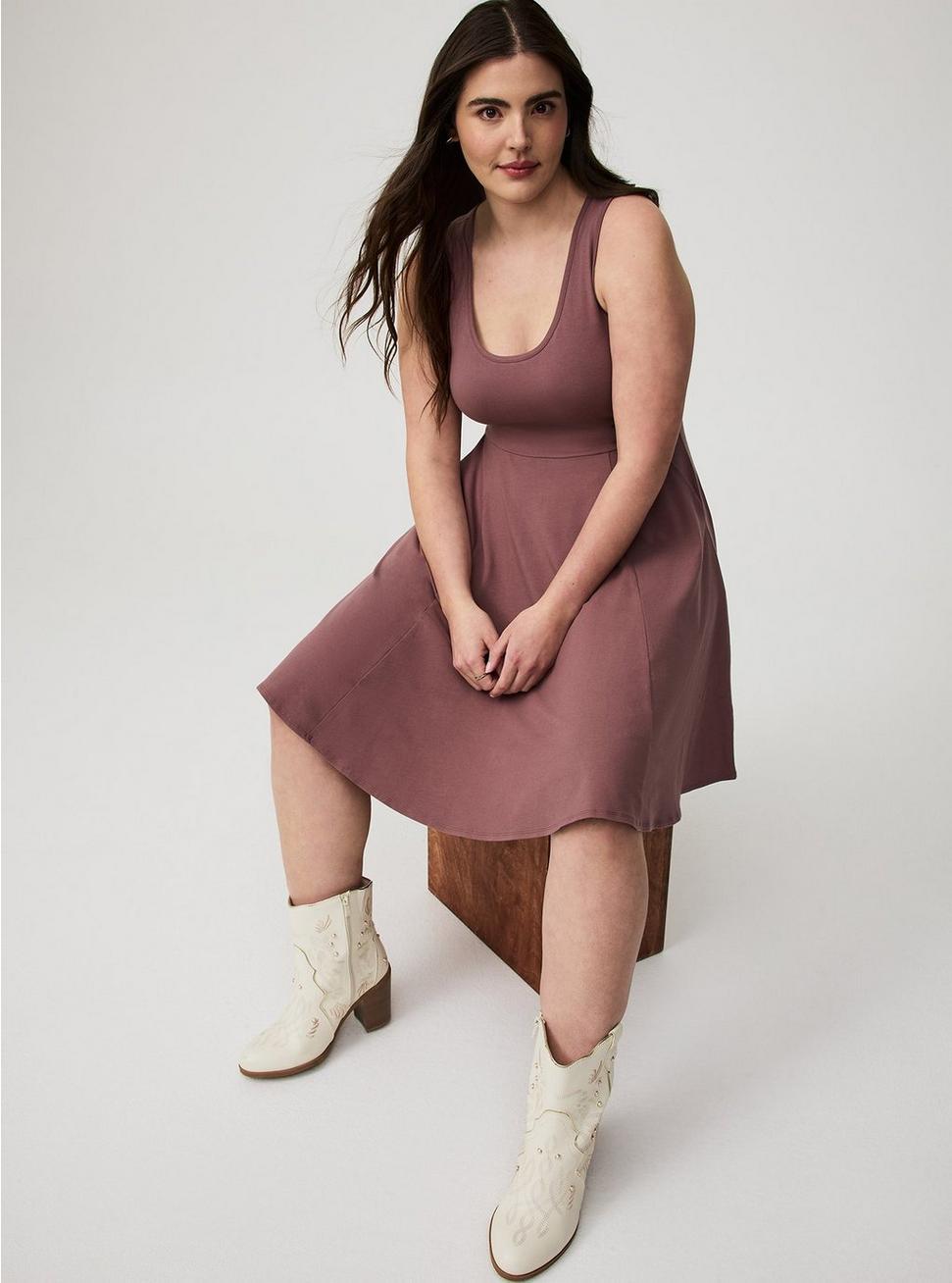 Mini Foxy Skater Dress Product Image