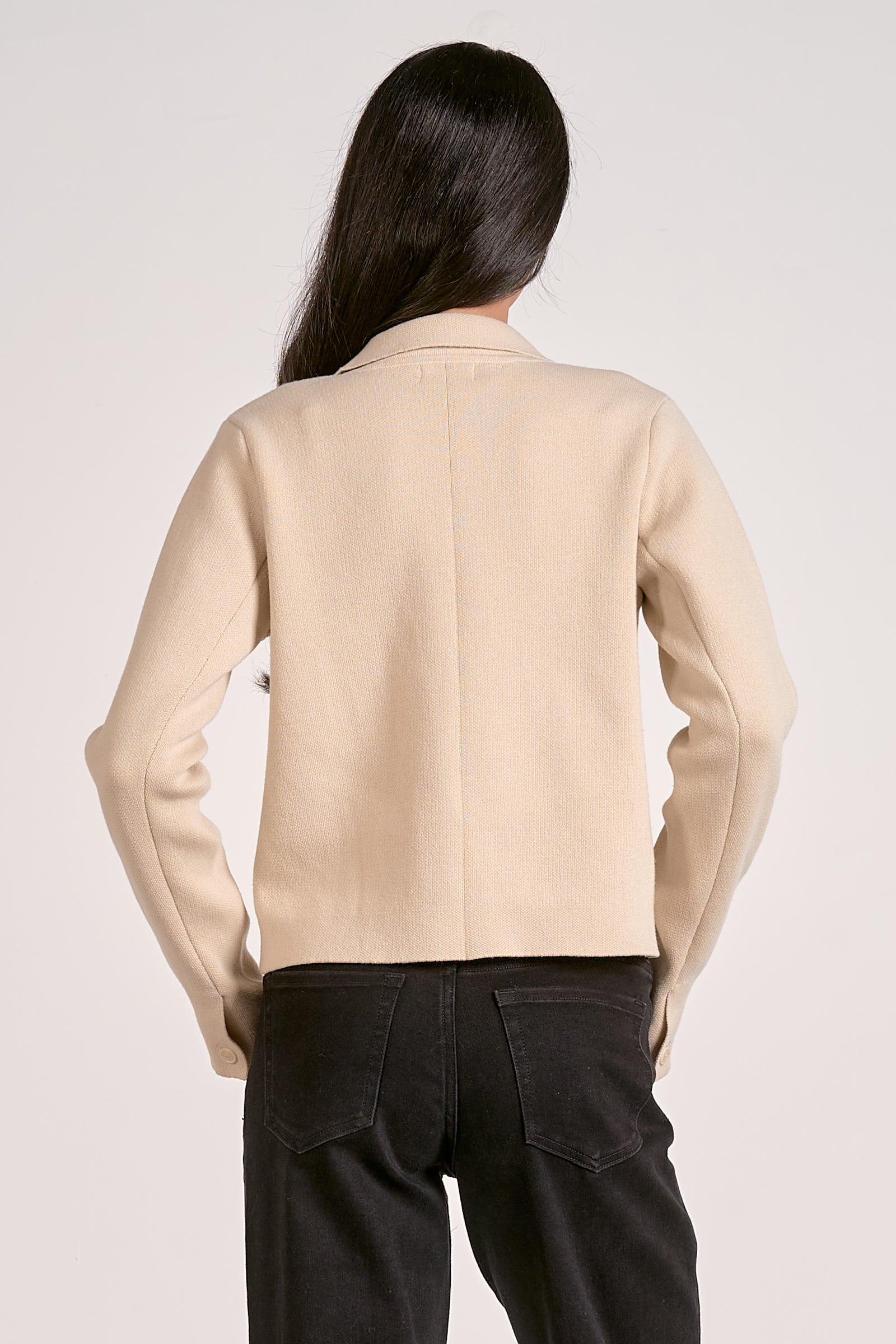 CROP BUTTON CARDIGAN Product Image