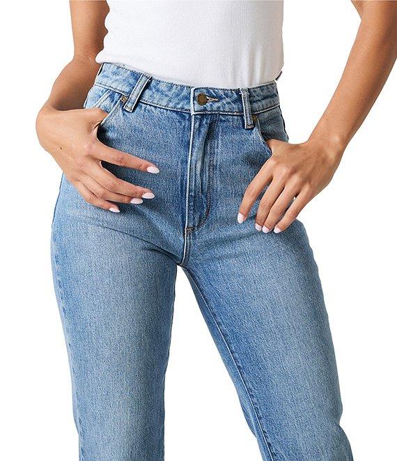 Rolla's Original Straight Denim High Rise Jeans Product Image
