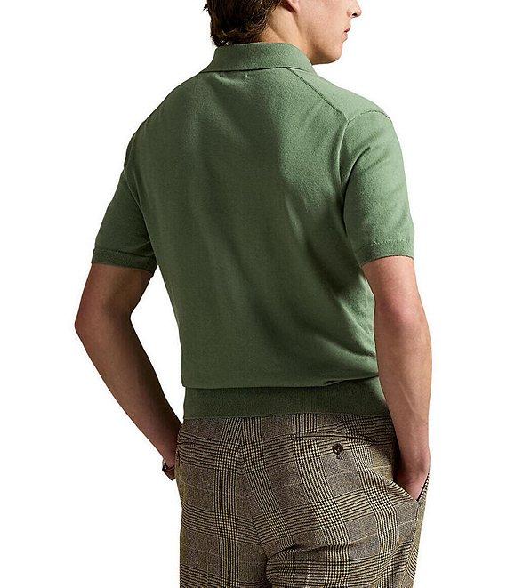 Polo Ralph Lauren Cotton Polo-Collar Sweater Product Image