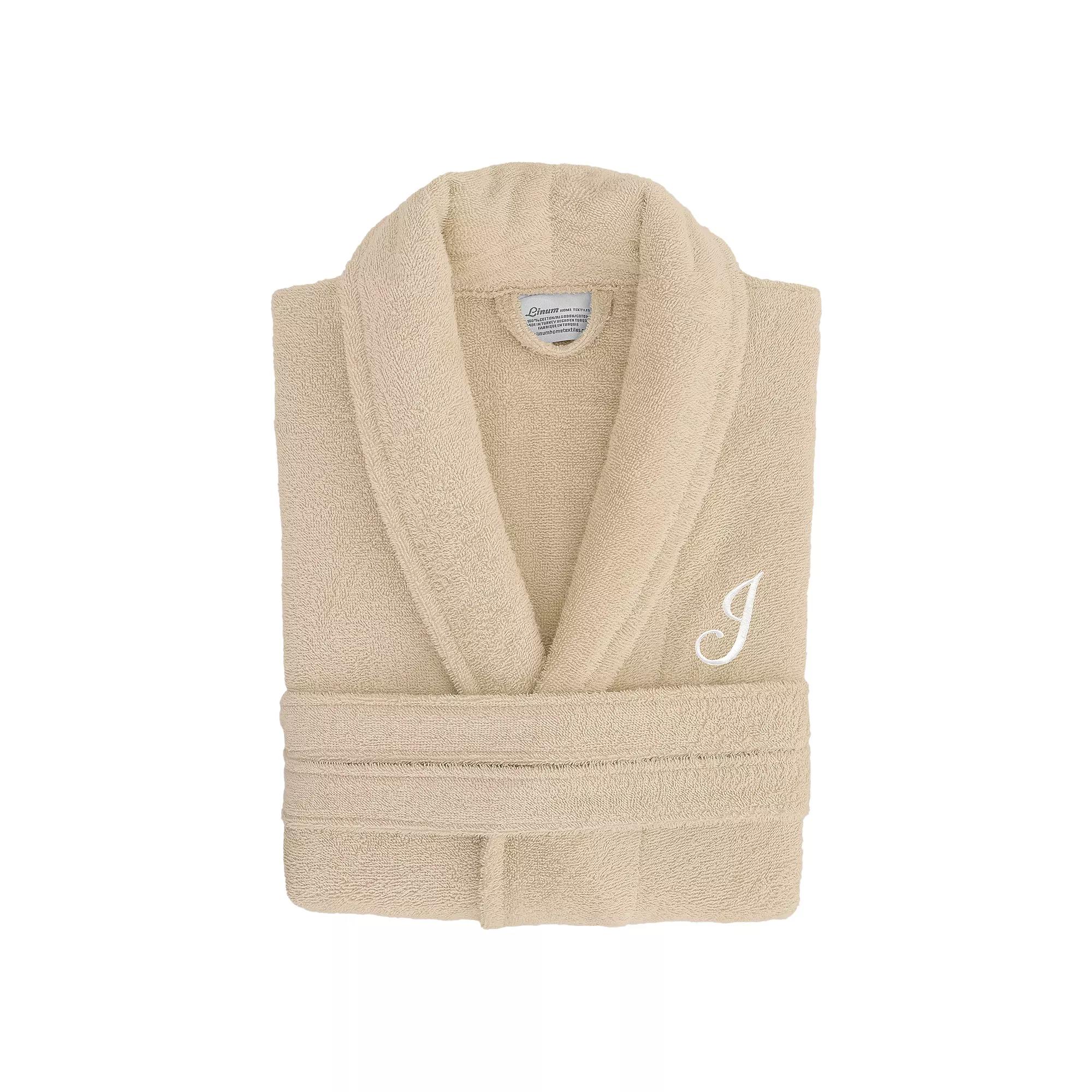 Linum Home Textiles Turkish Cotton Personalized Unisex Terry Bathrobe, Womens Product Image