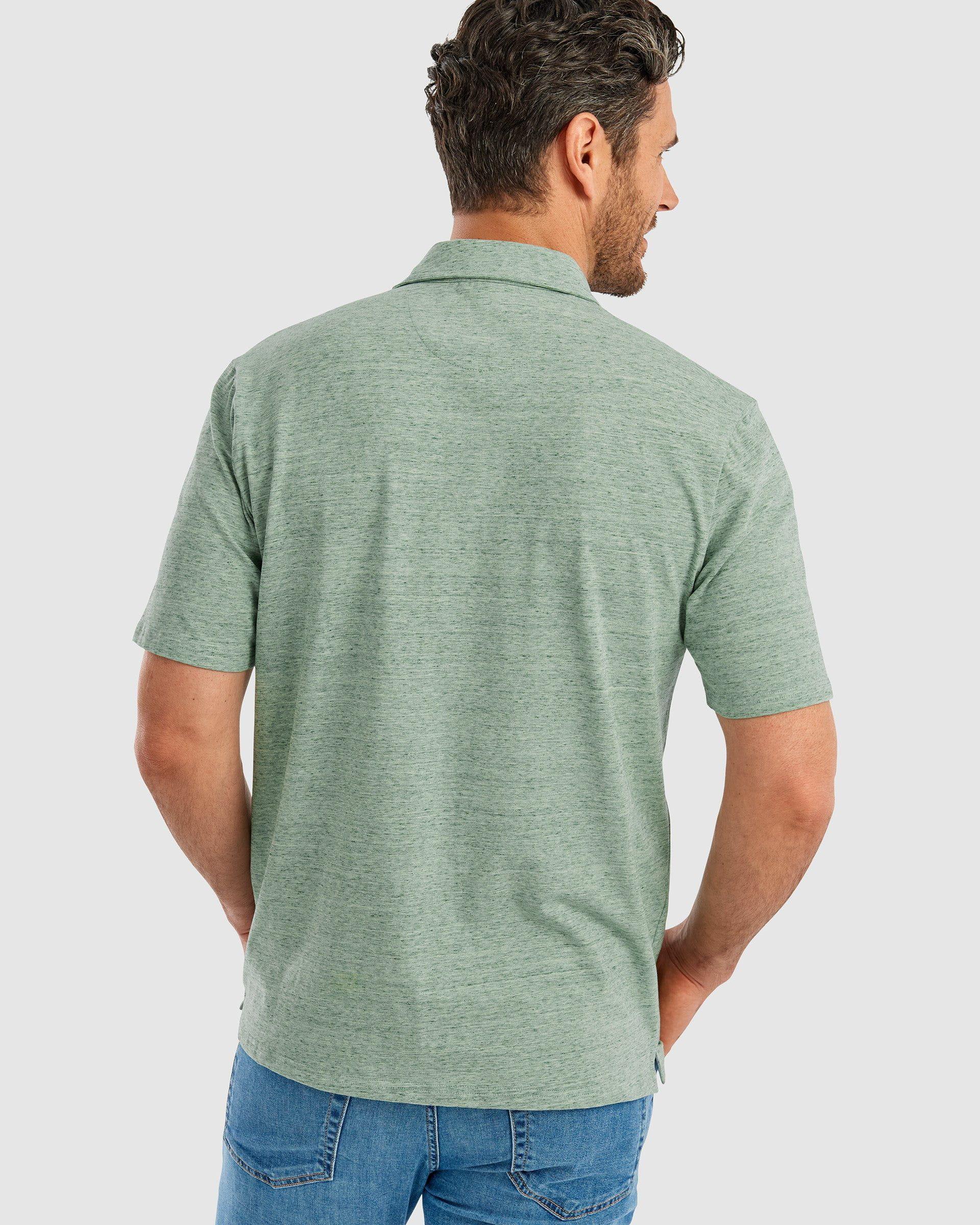GS- TEST -  Heathered Original Polo Product Image