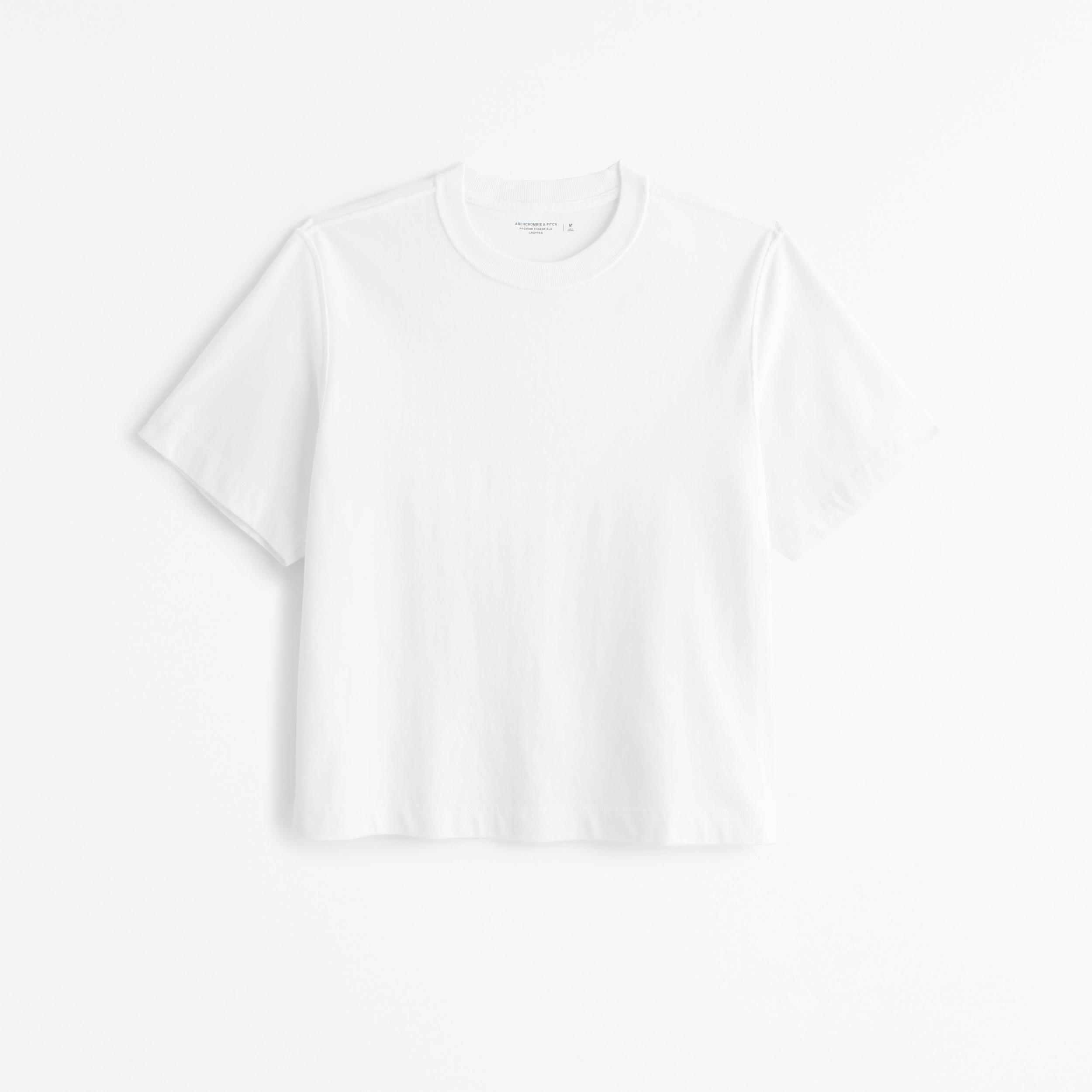 Premium Heavyweight Cropped Tee Product Image