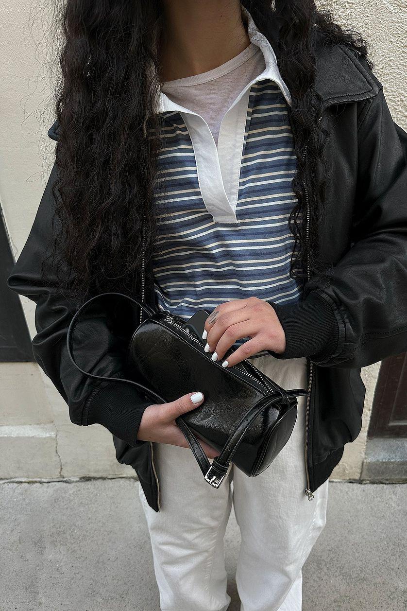 Long Sleeve Polo Shirt Product Image