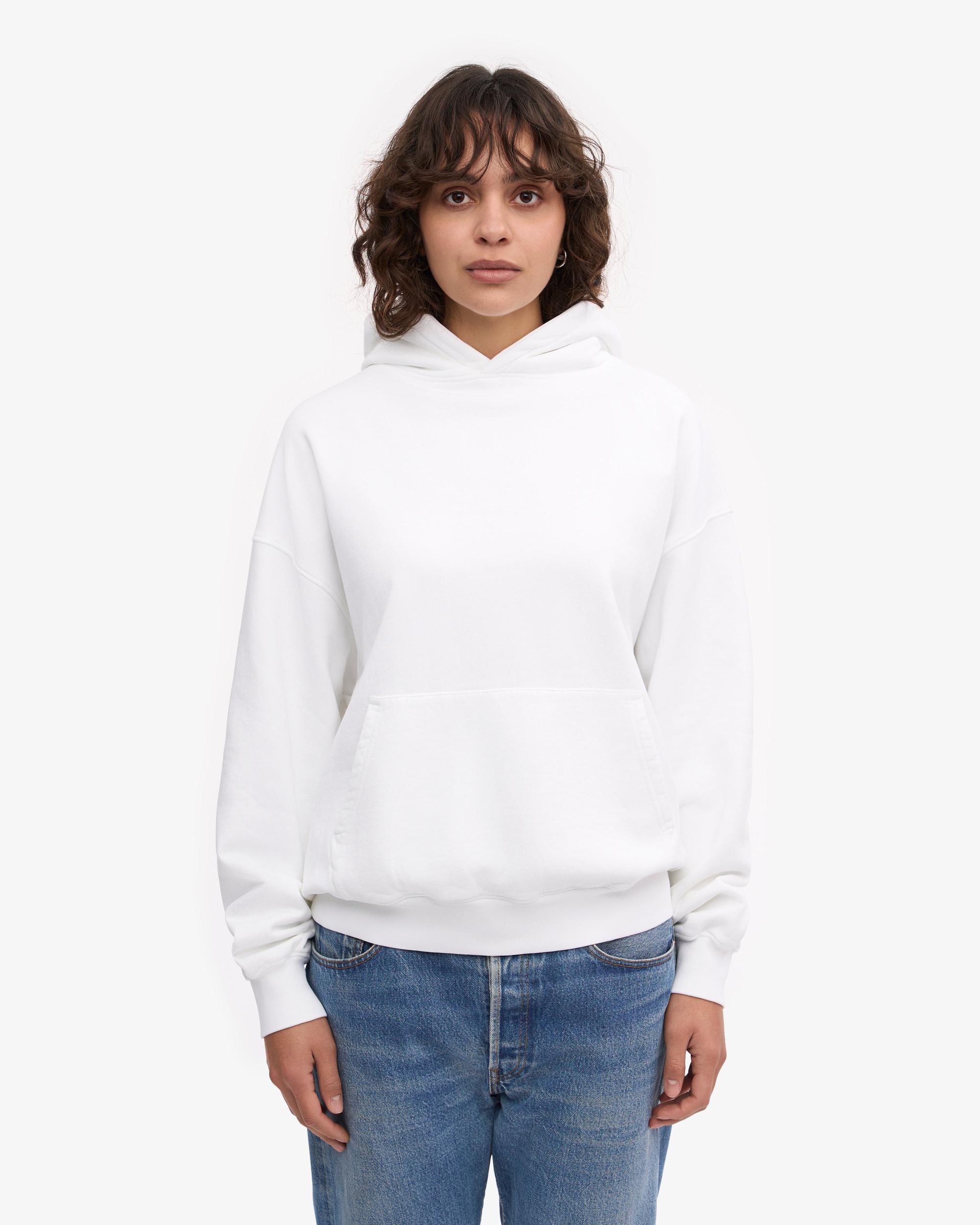 Organic Oversized Hood - Optical White Product Image