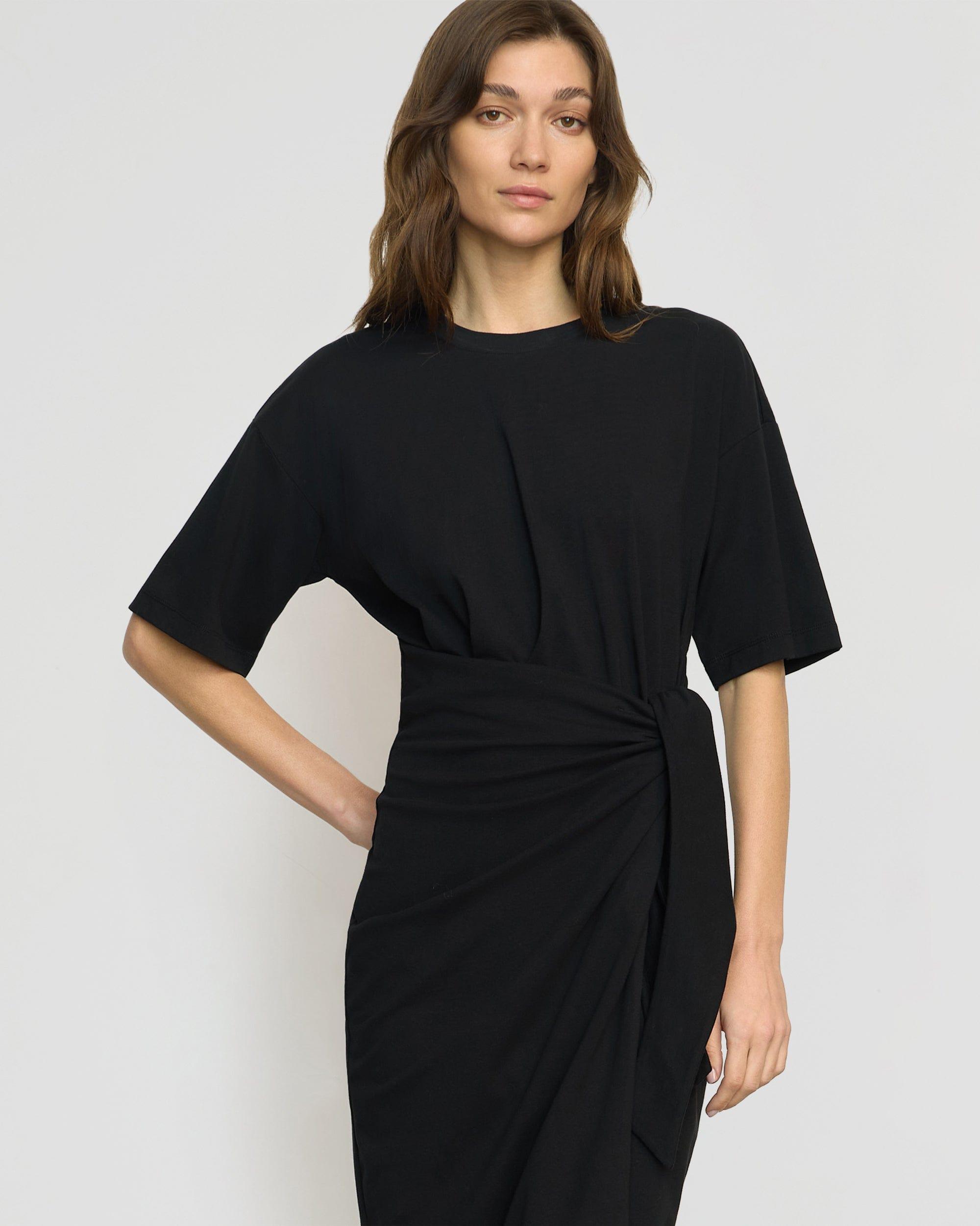 Noa Organic Cotton T-Shirt Wrap Dress Product Image