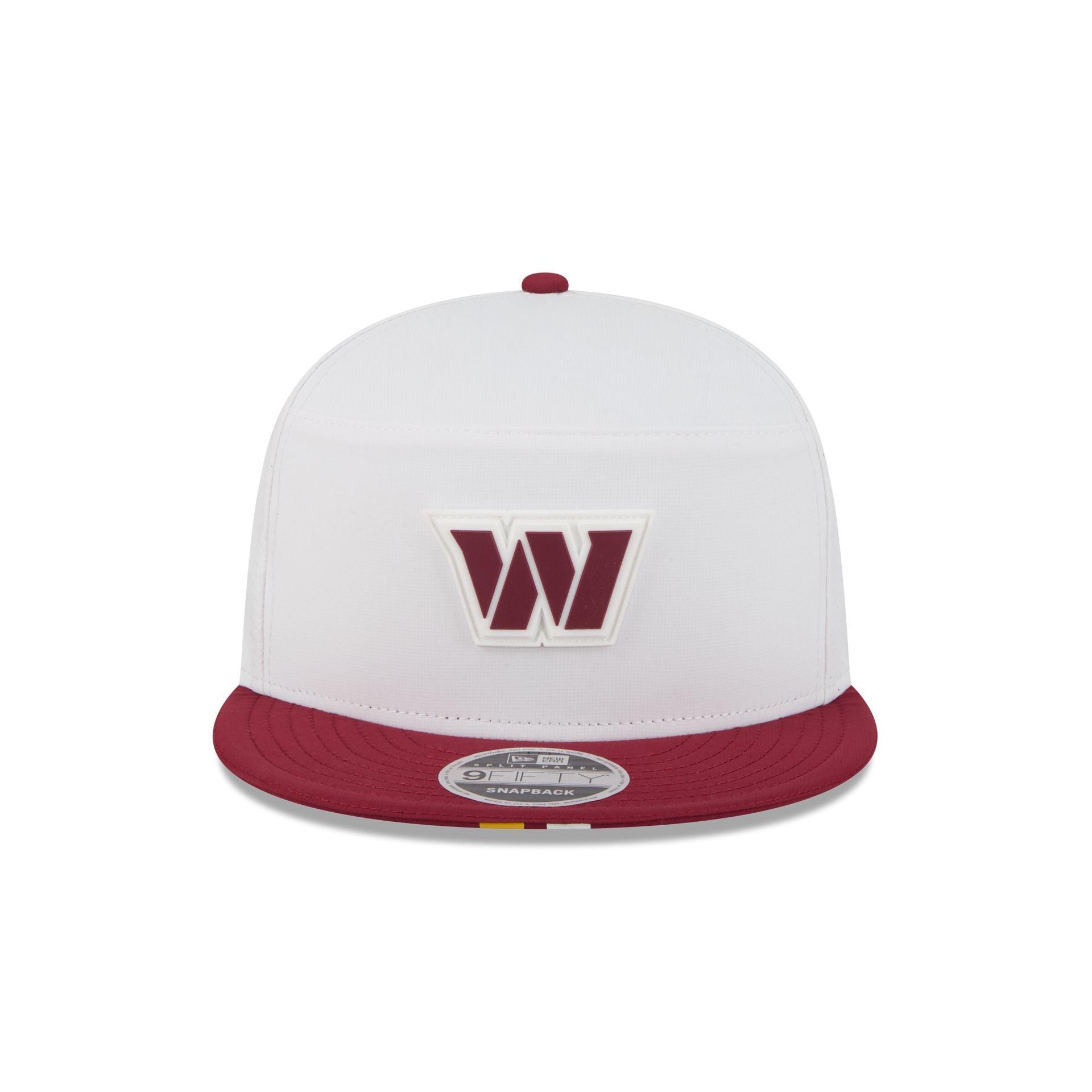 Washington Commanders 2025 Training Split Panel 9FIFTY Snapback Hat Male Product Image