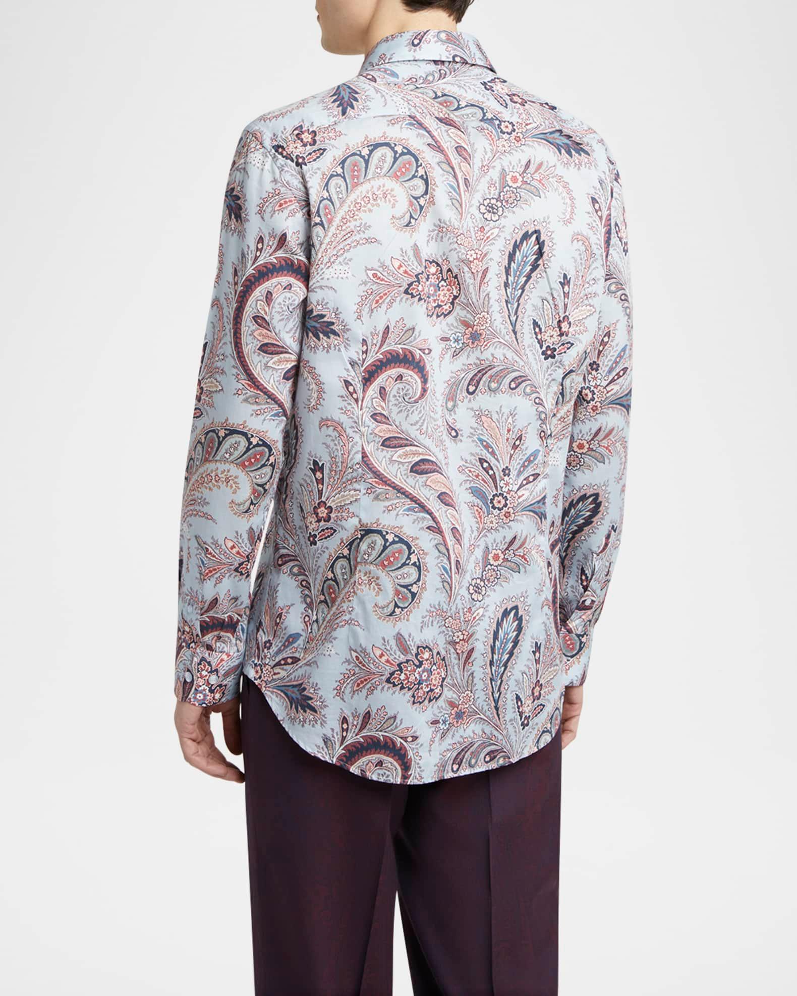 Men's Velvet Paisley Evening Jacket Product Image