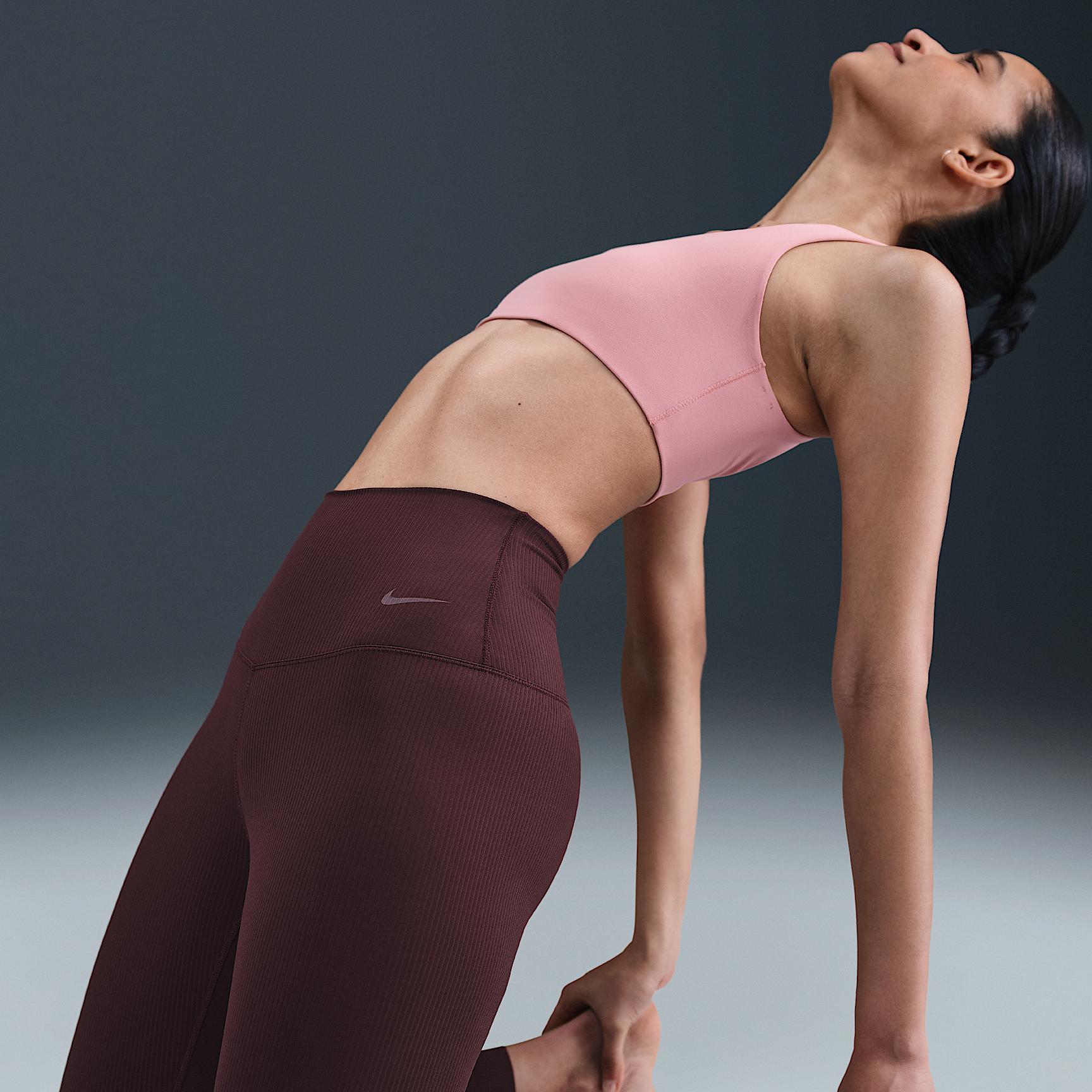 Nike Zenvy Rib Women's Gentle-Support High-Waisted 7/8 Leggings Product Image