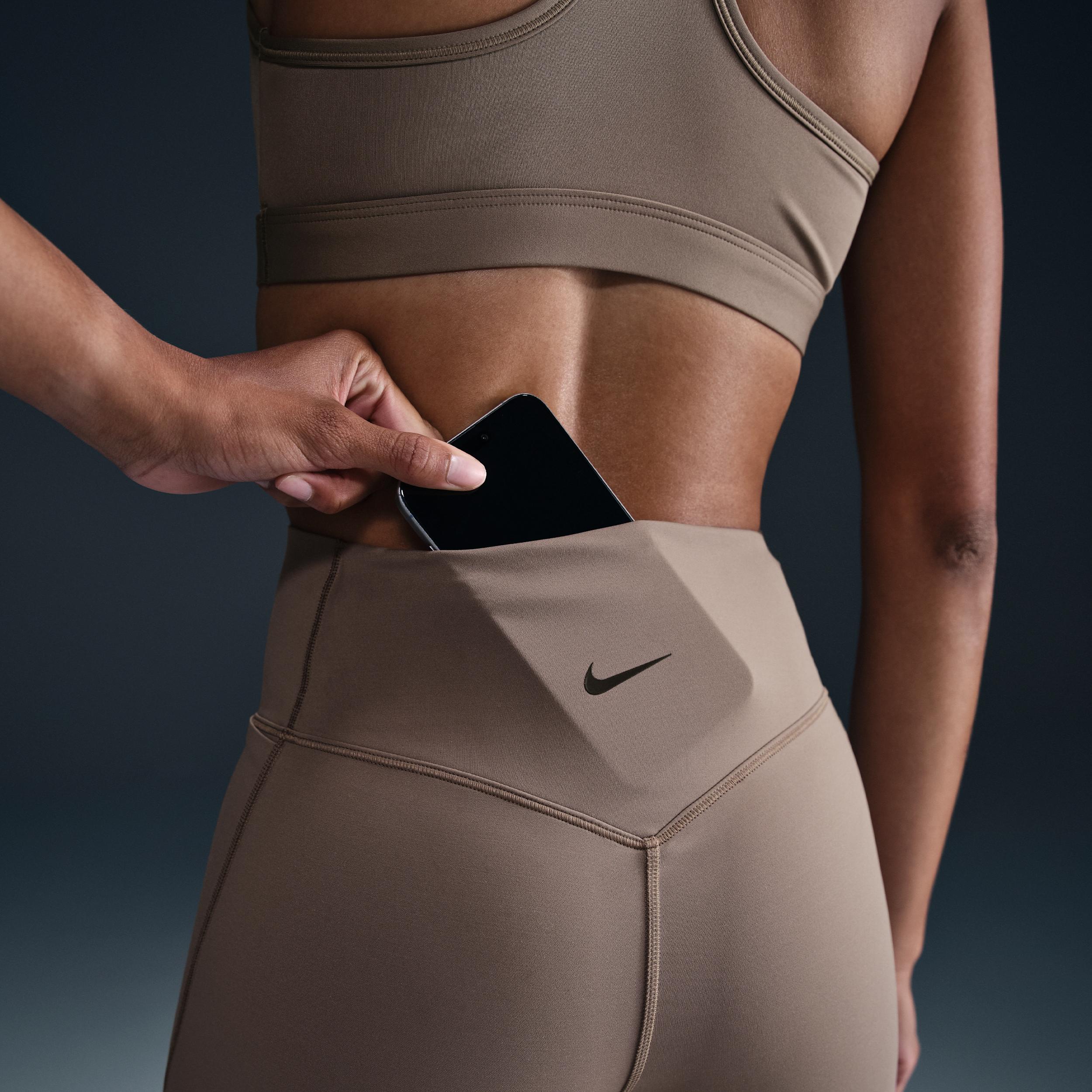 Nike Women's Universa High-Waisted 5" Biker Shorts with No Front Seam Product Image