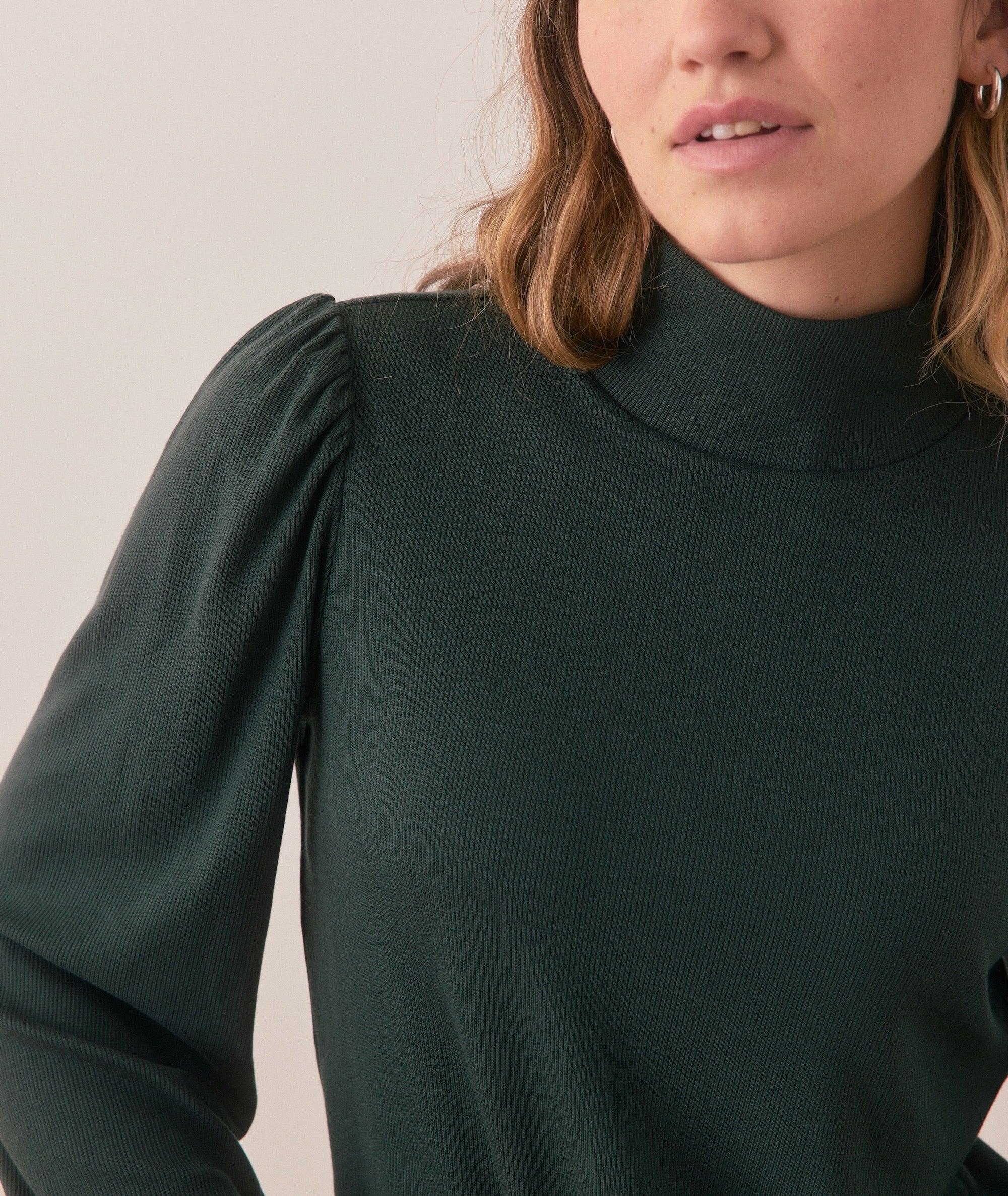 Lexi Puff Sleeve Turtleneck Product Image