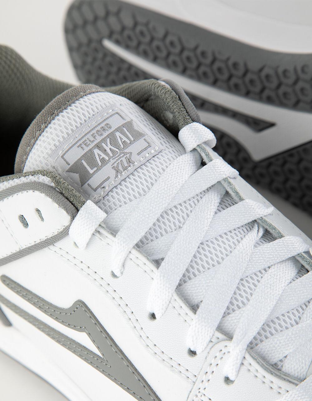 LAKAI Telford Low Mens Shoes - WHITE Product Image