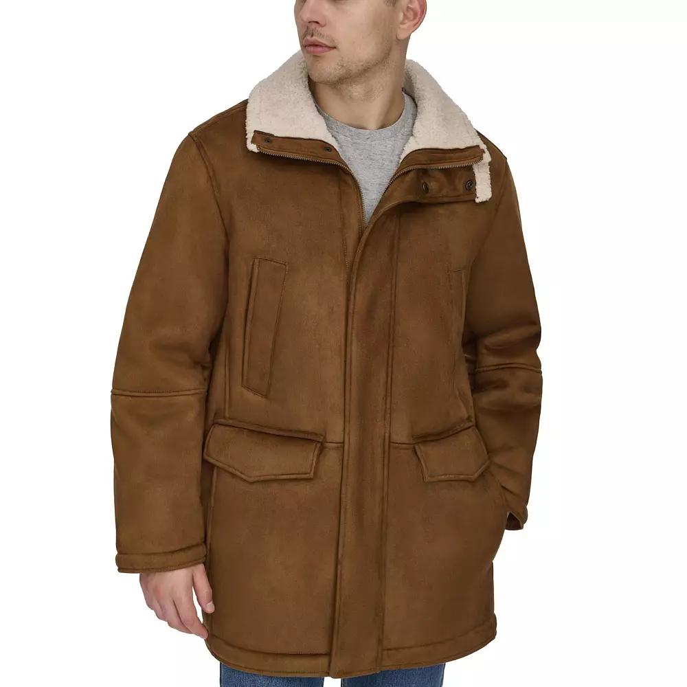 Men's Dockers® Faux Shearling 34" Walking Coat,  Product Image