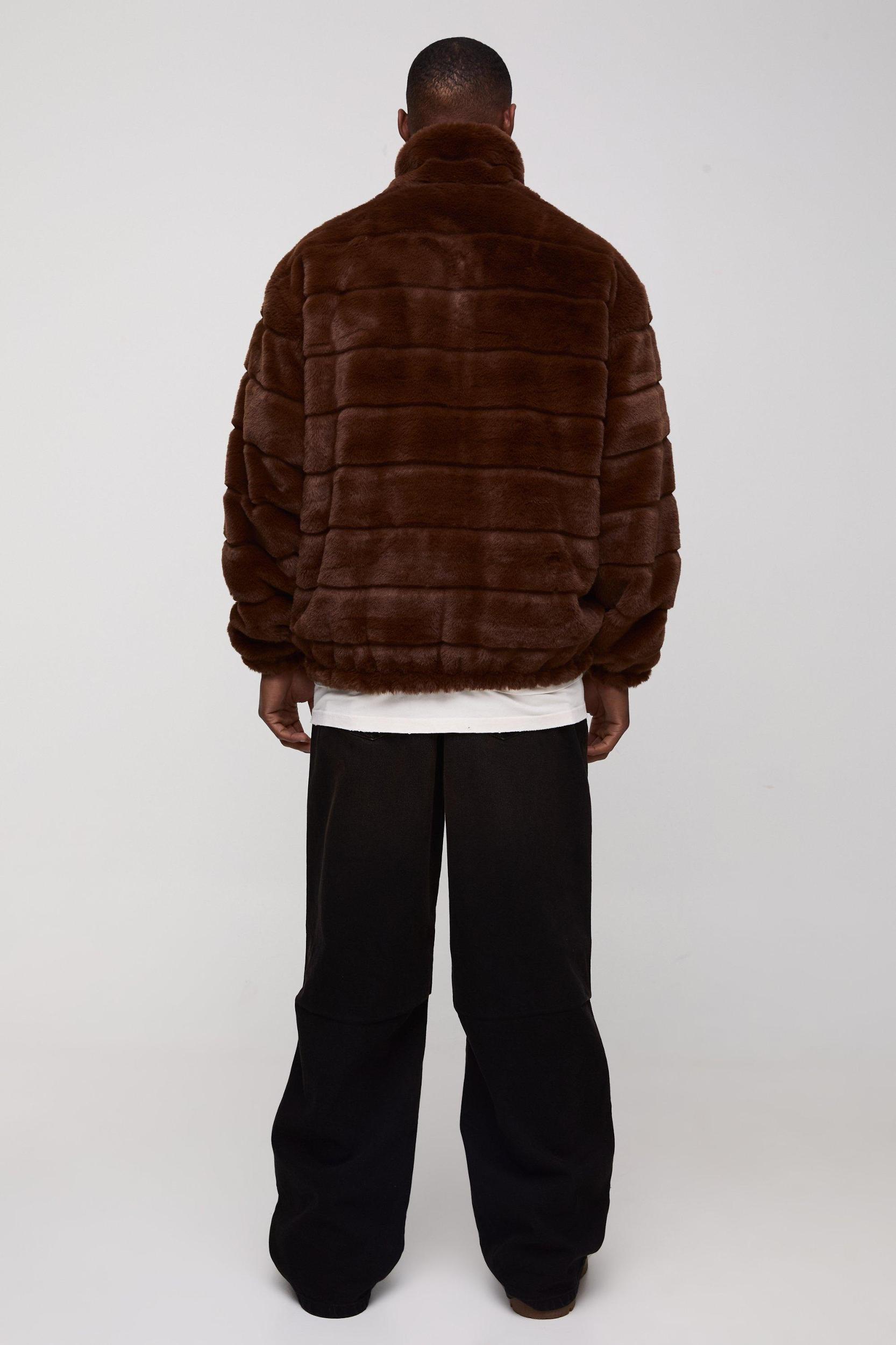 Wide Leg Rigid Pleated Dart Washed Denim Jeans | boohooMAN USA Product Image