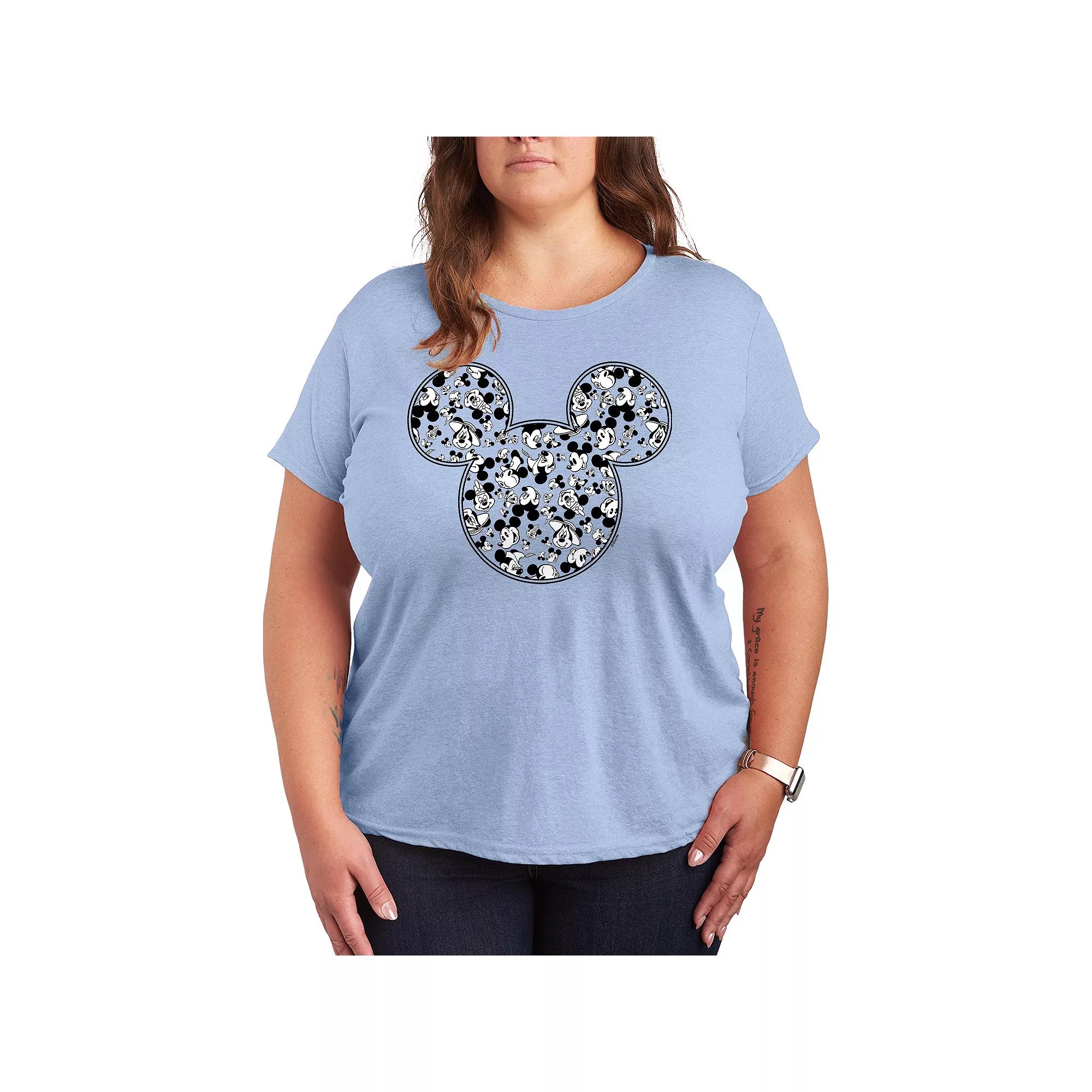 Disney's Mickey Mouse Plus Meta Graphic Tee, Women's,  Product Image