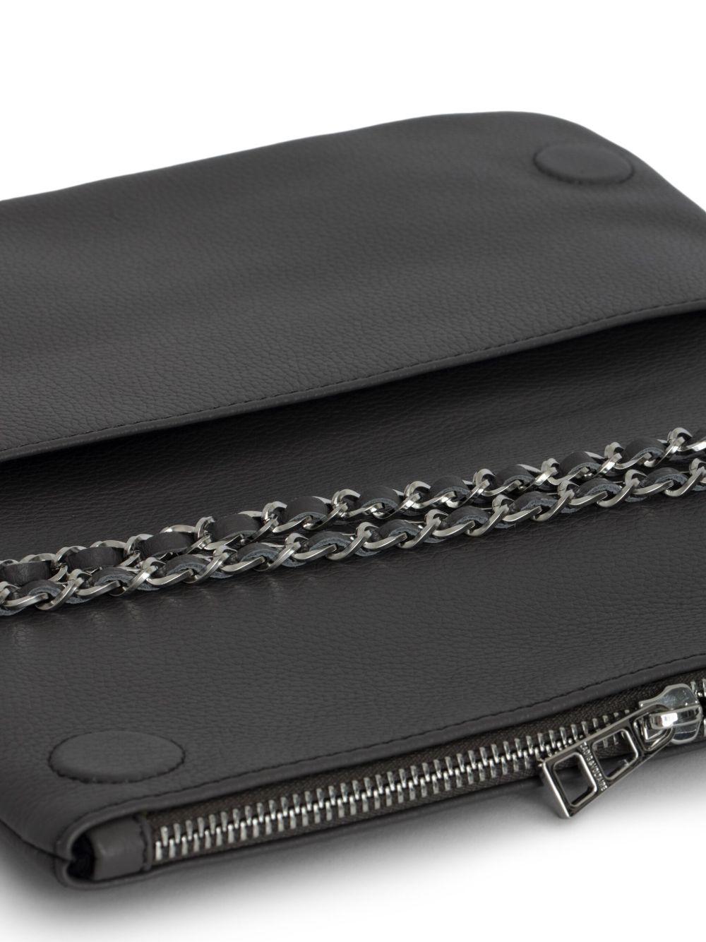 Rock leather clutch bag Product Image