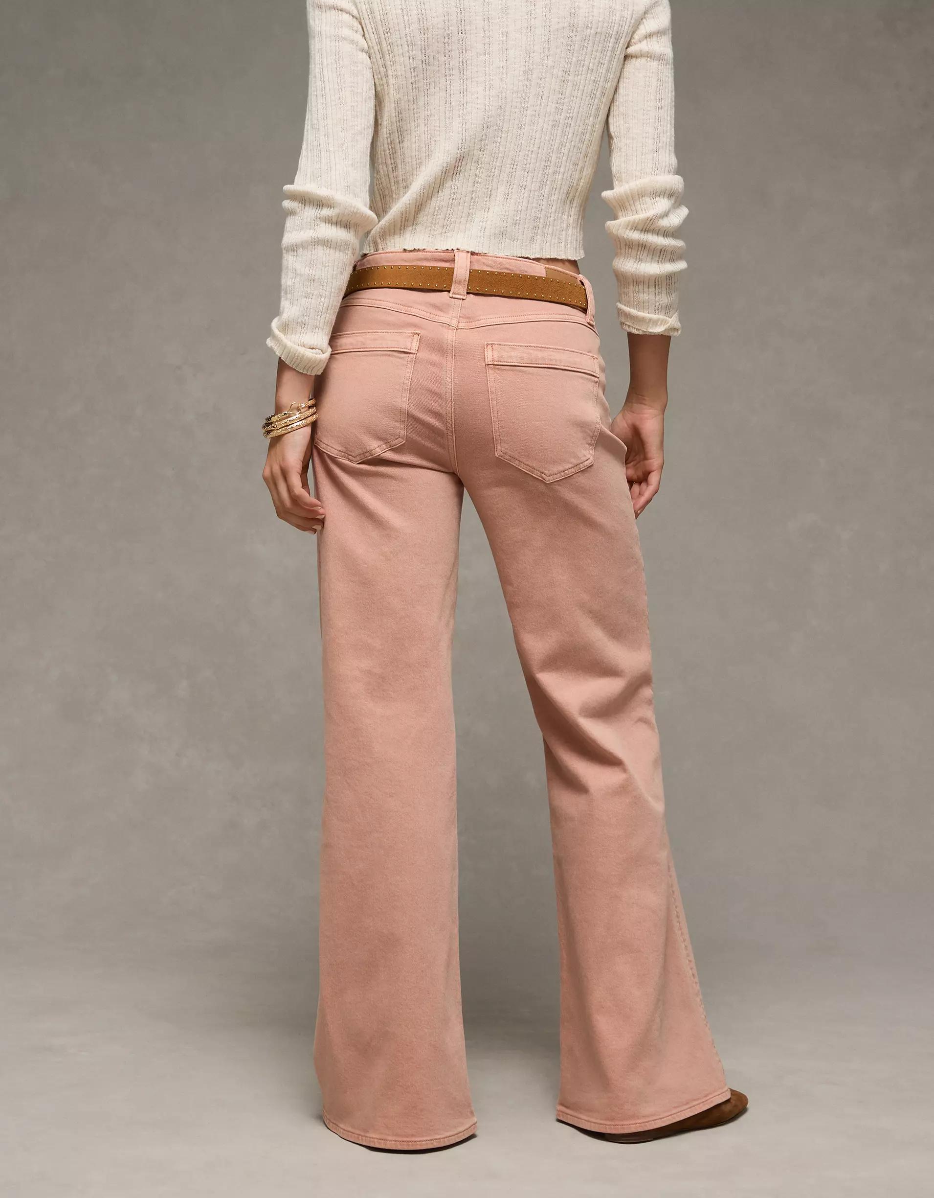 AE Stretch High-Waisted Flare Jean Product Image