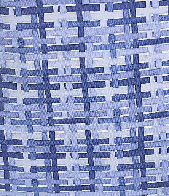 J.McLaughlin Charlee Knit Catalina Cloth Split V-Neck Long Sleeve Dress Product Image