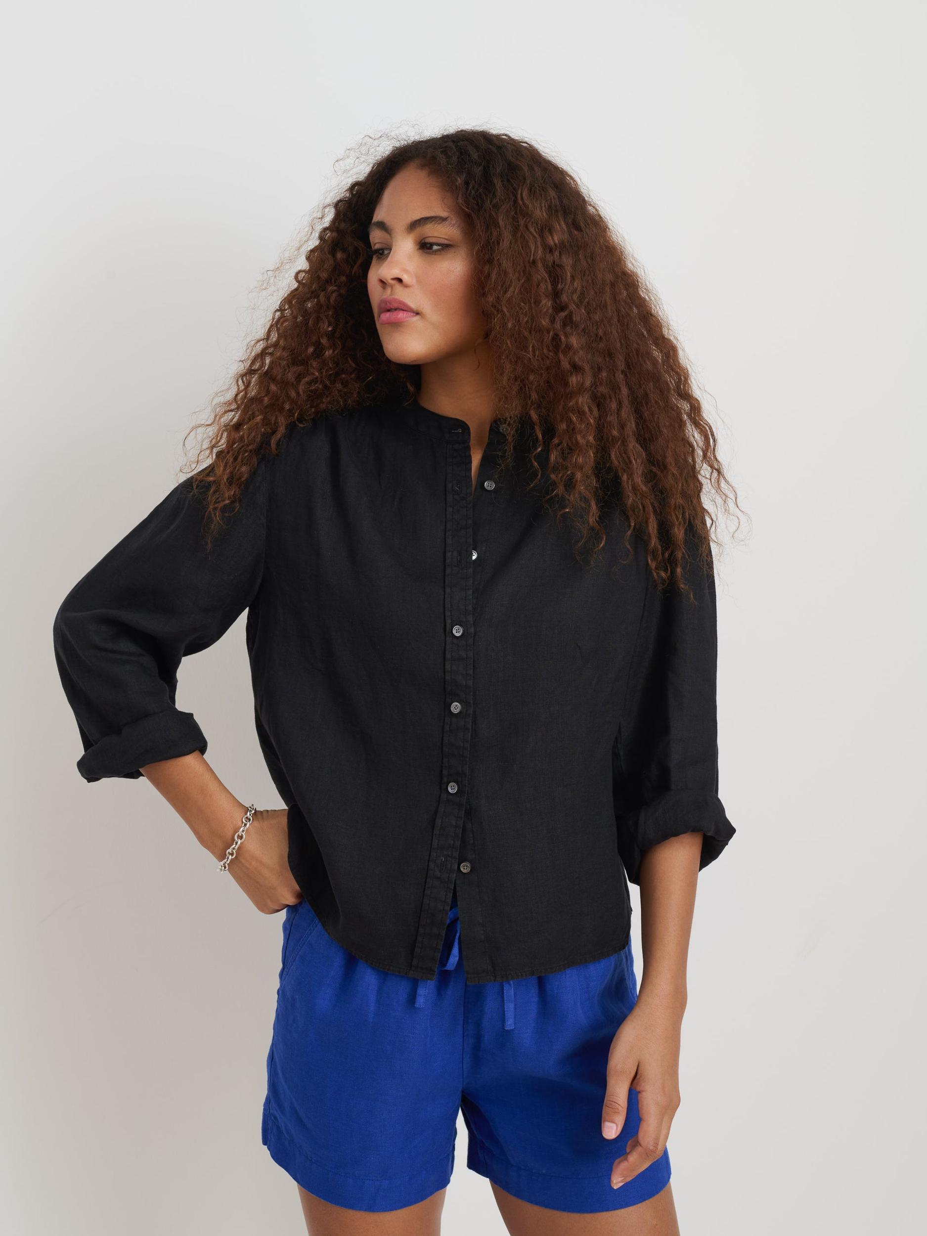 Ali Top In Linen Product Image