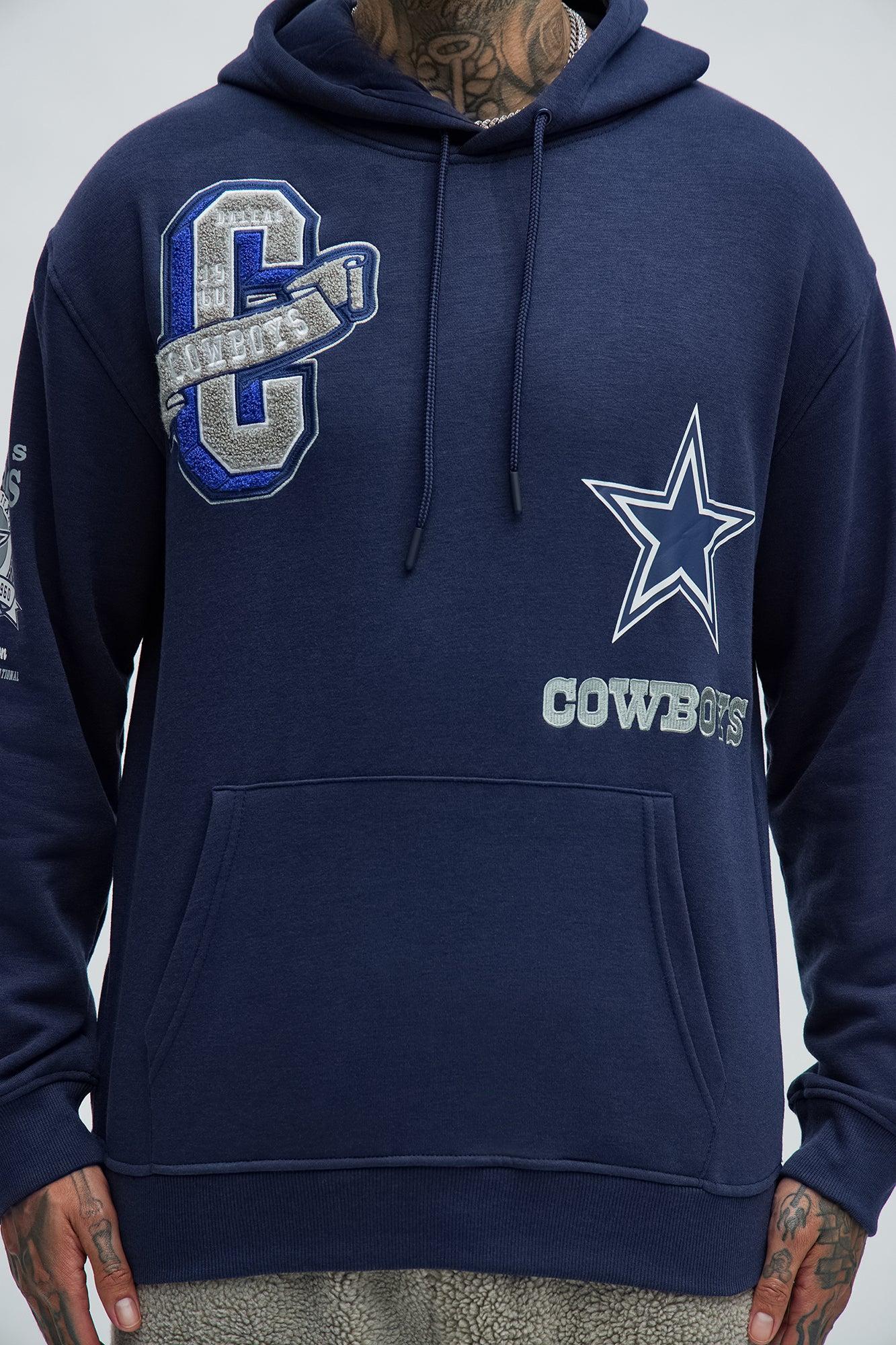 Cowboys Campus Hoodie - Navy Male Product Image