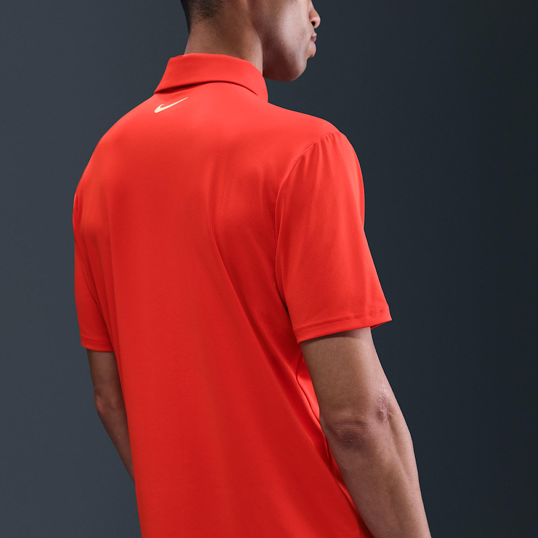 Nike Mens Tour Dri-FIT Solid Golf Polo | FZ7481-440 Product Image