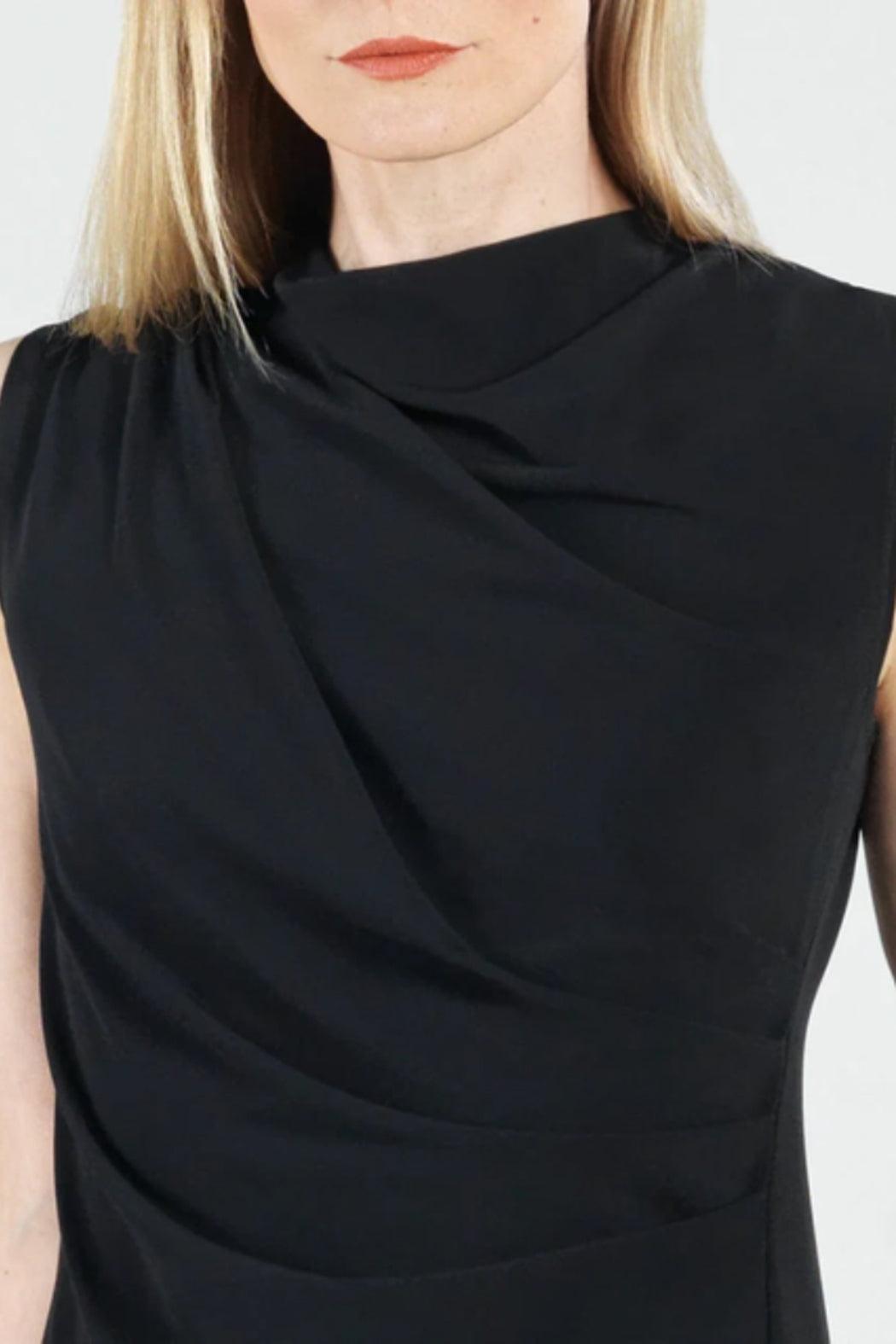 Sleeveless Ruched Midi Dress Product Image