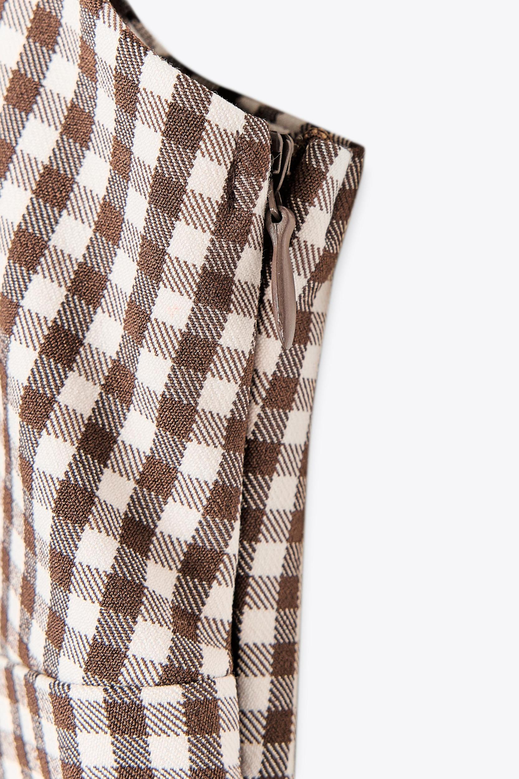 GINGHAM TOP WITH BOW Product Image