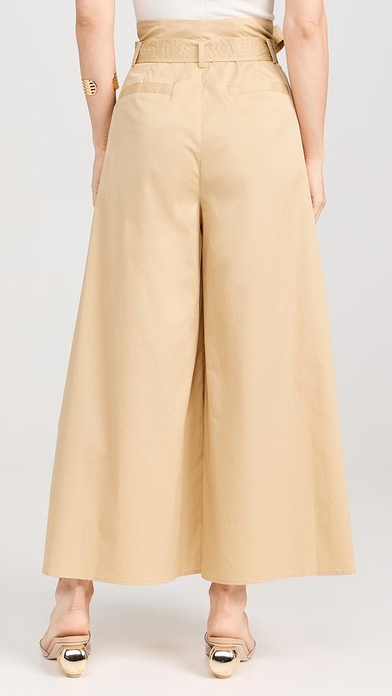 L'AGENCE Lowen Paperbag Crop Pants | Shopbop Product Image