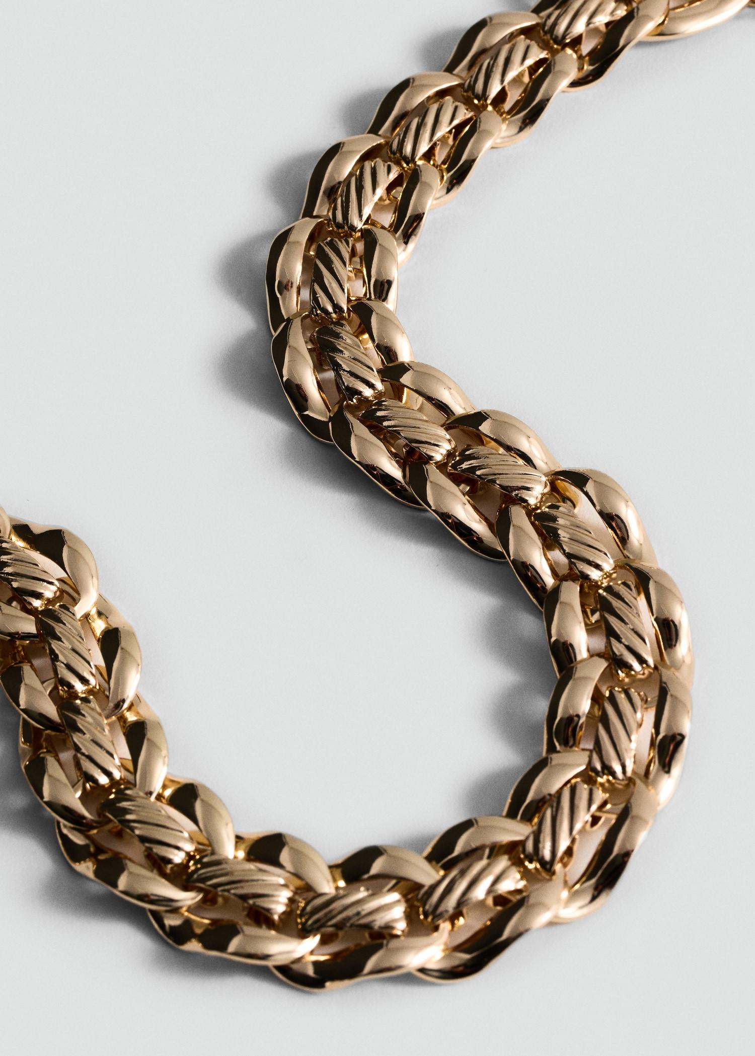 Link chain necklace - Women | MANGO USA Product Image