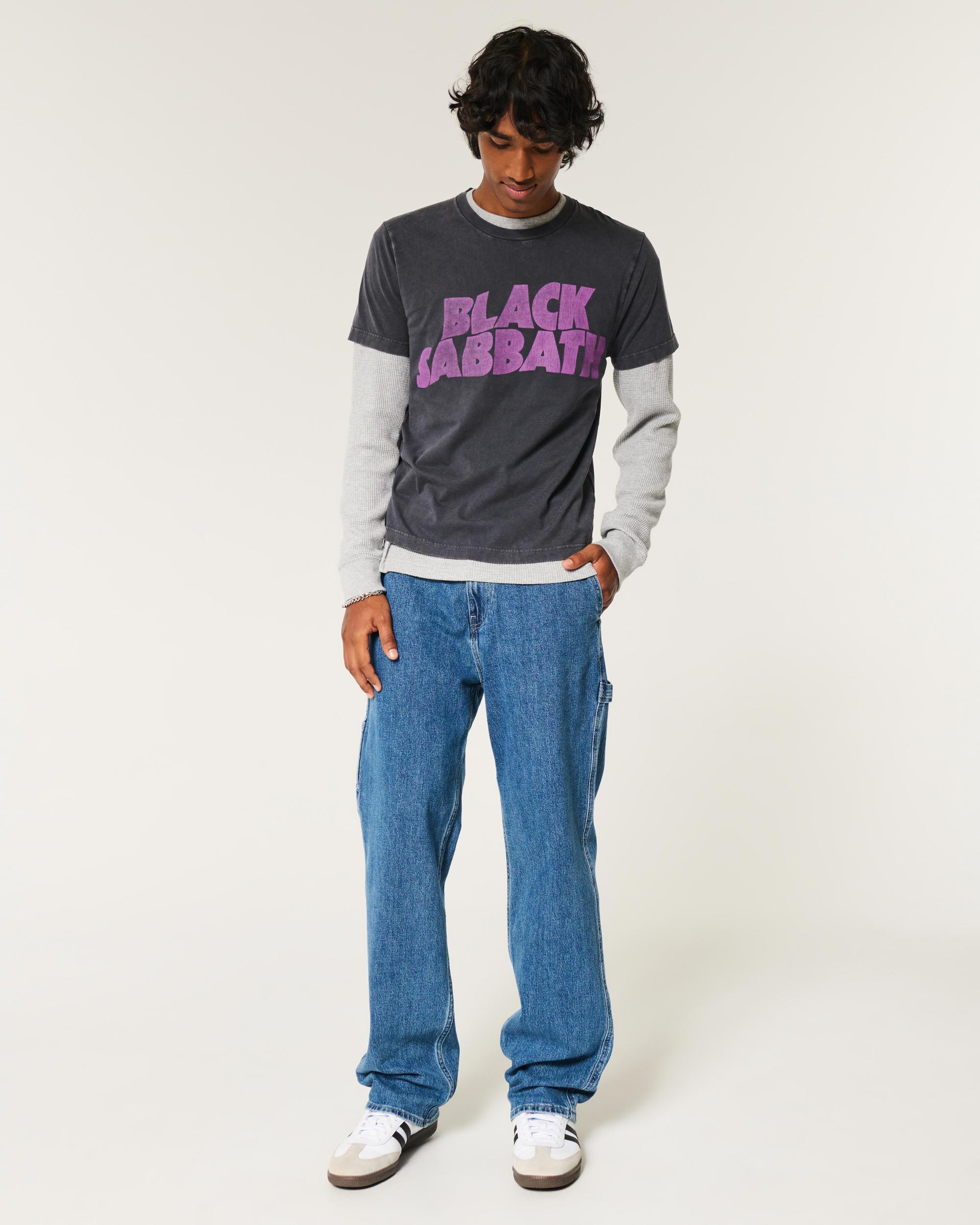 Shrunken Black Sabbath Graphic Tee Product Image