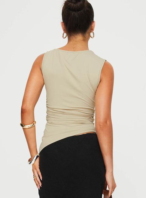 Jassie Top Beige Product Image