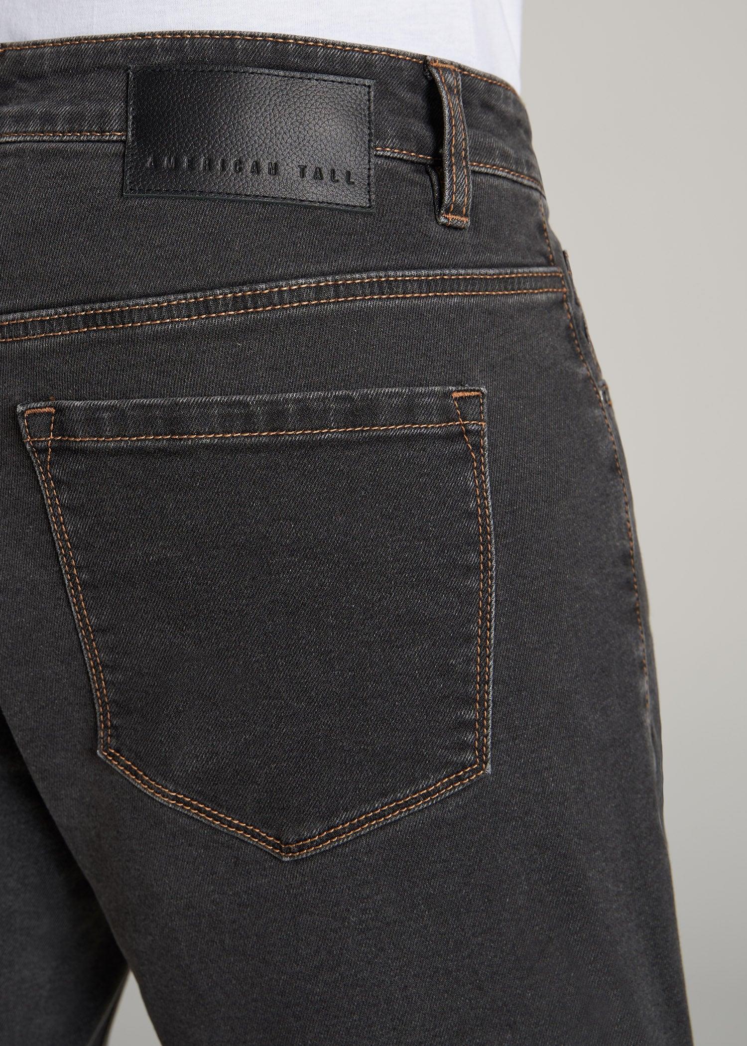 Carman TAPERED Jeans for Tall Men in Dark Grey Denim Male Product Image