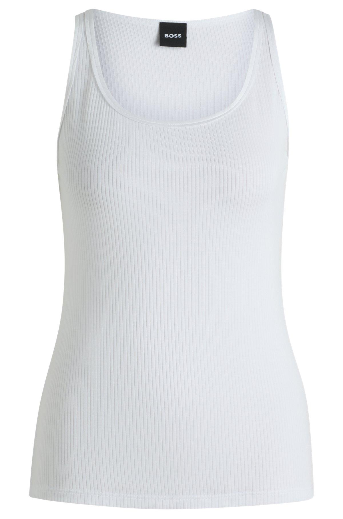 Tank top with ribbed structure Product Image