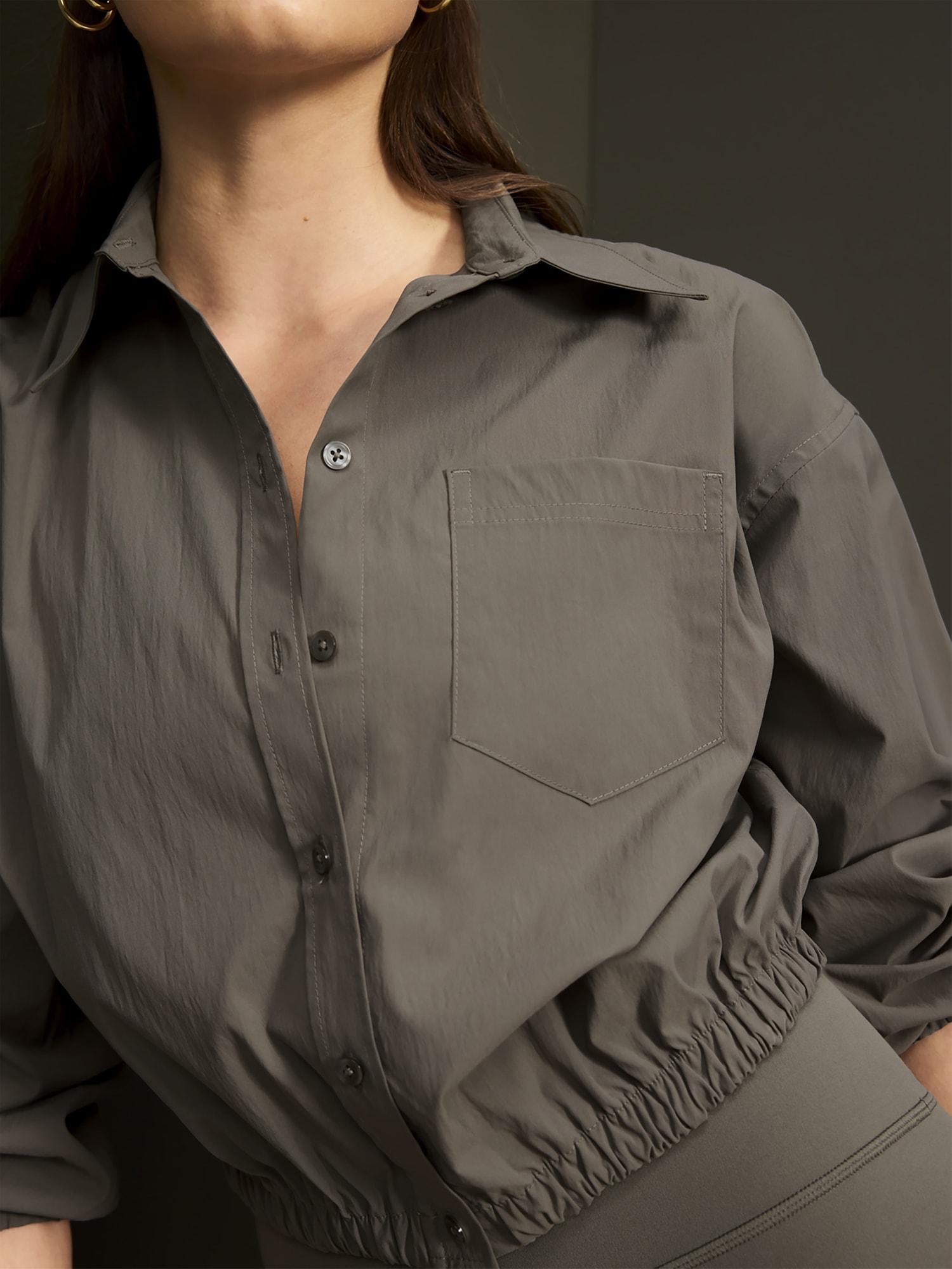 Midday Bubble Hem Shirt Product Image