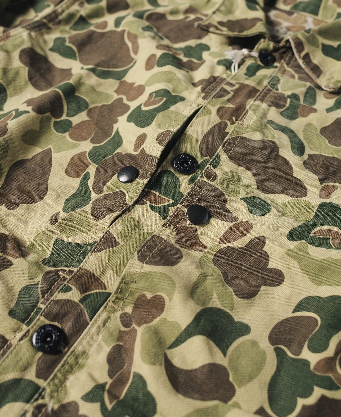 WWII USMC Type P-44 HBT Duck Hunter Camo Jacket Product Image